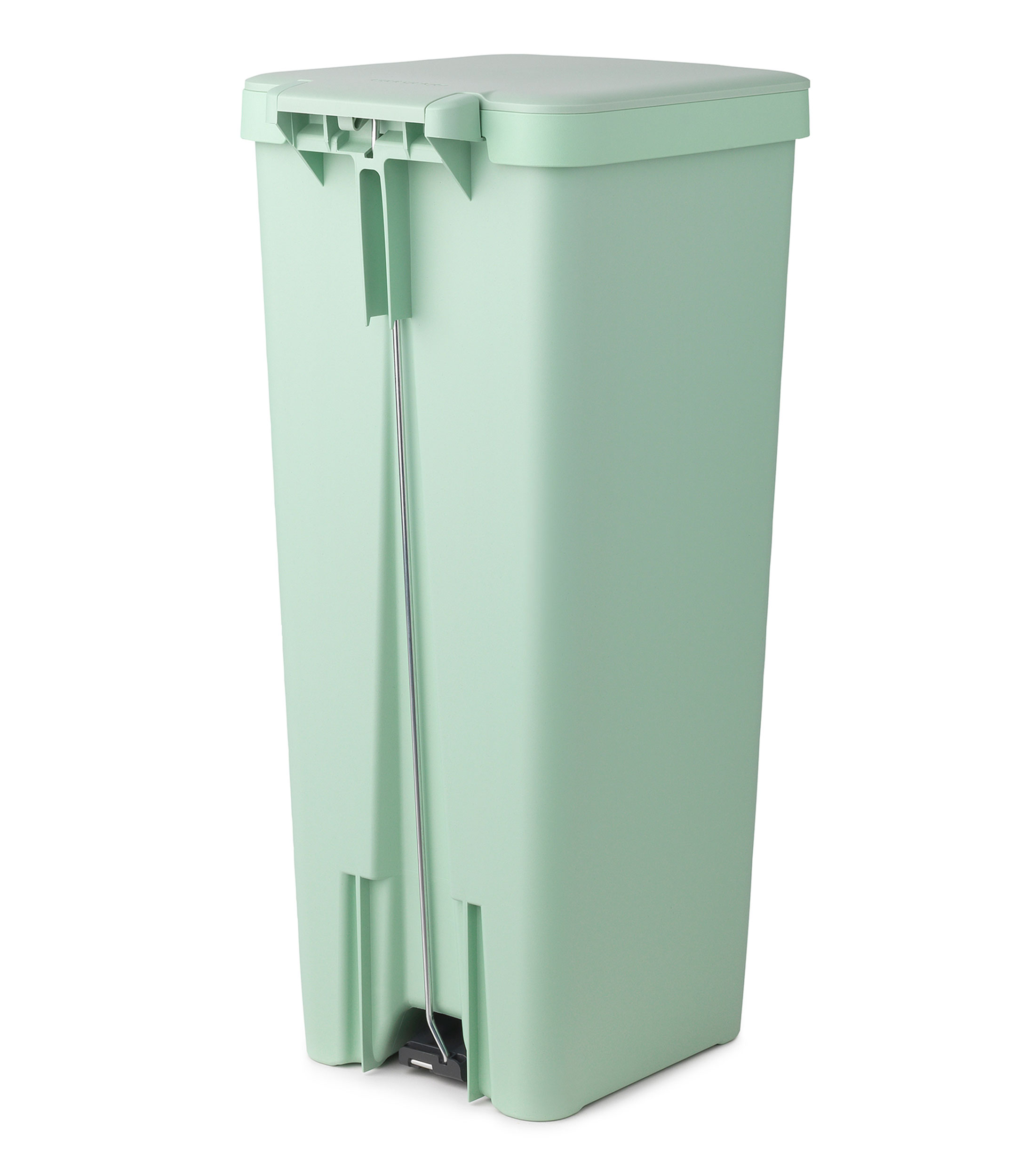 Bote Reciclaje Pedal Plas Verde 40L