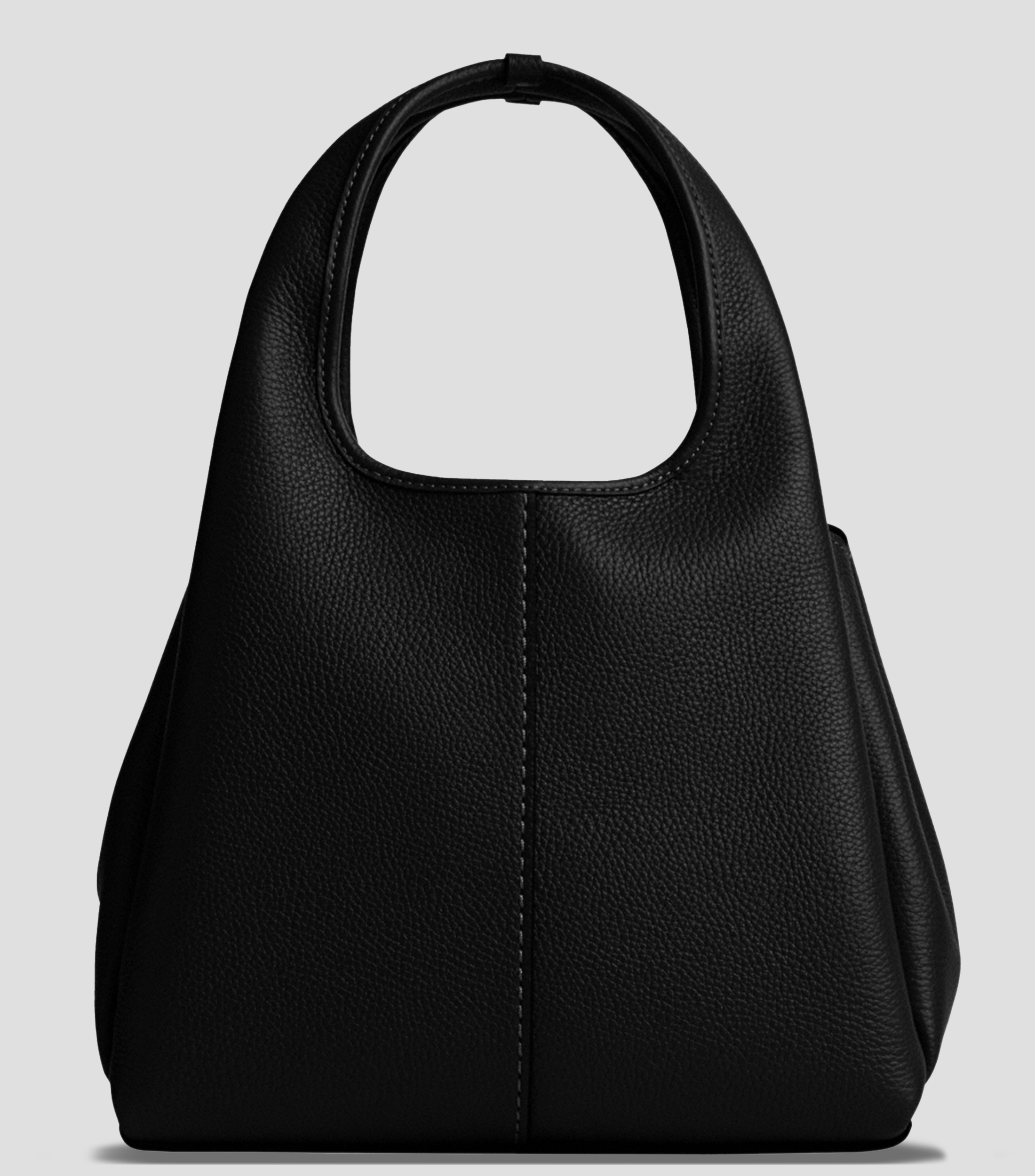 Bolsa shoulder en piel texturizado Mujer