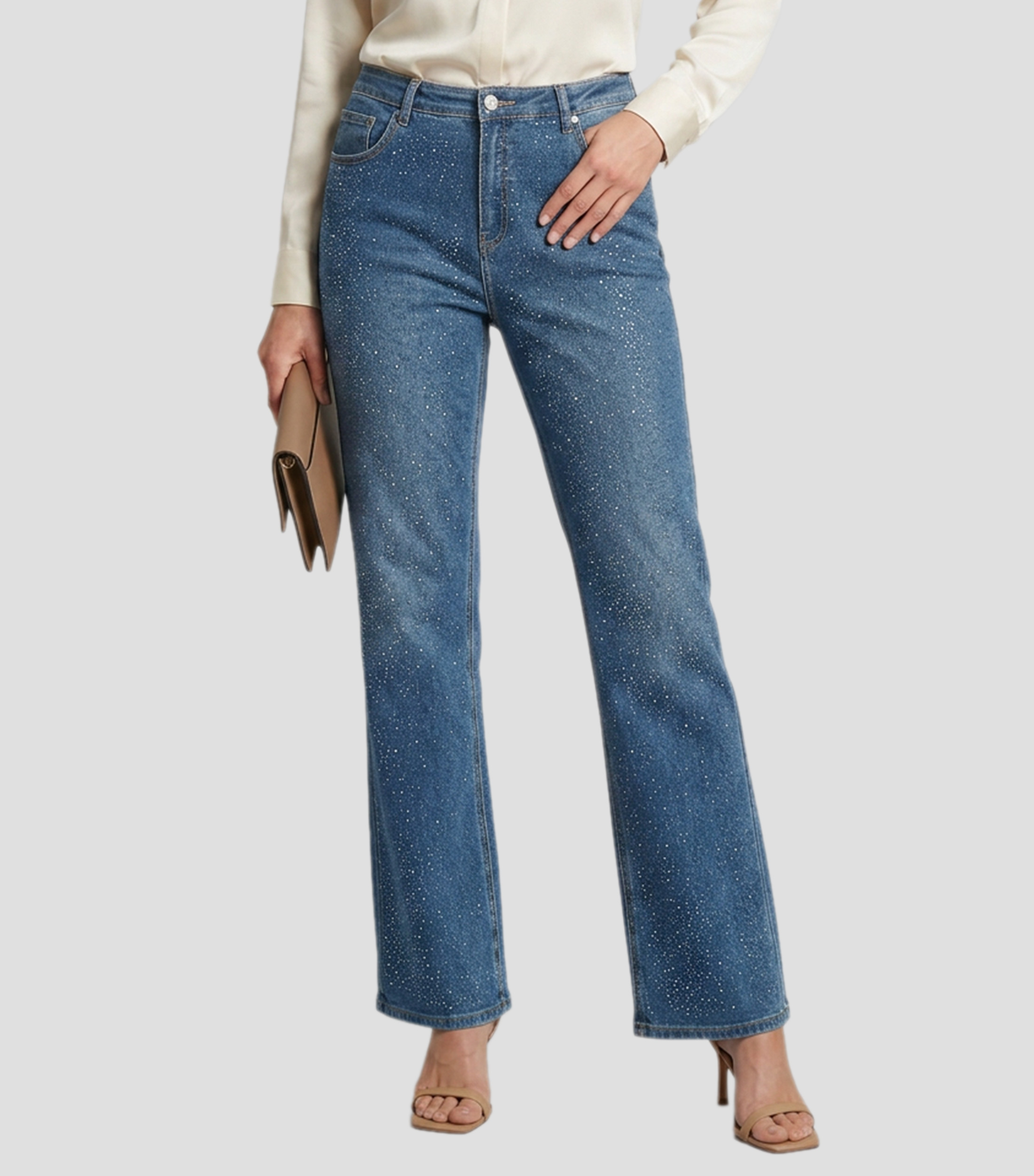 Jeans recto Mujer