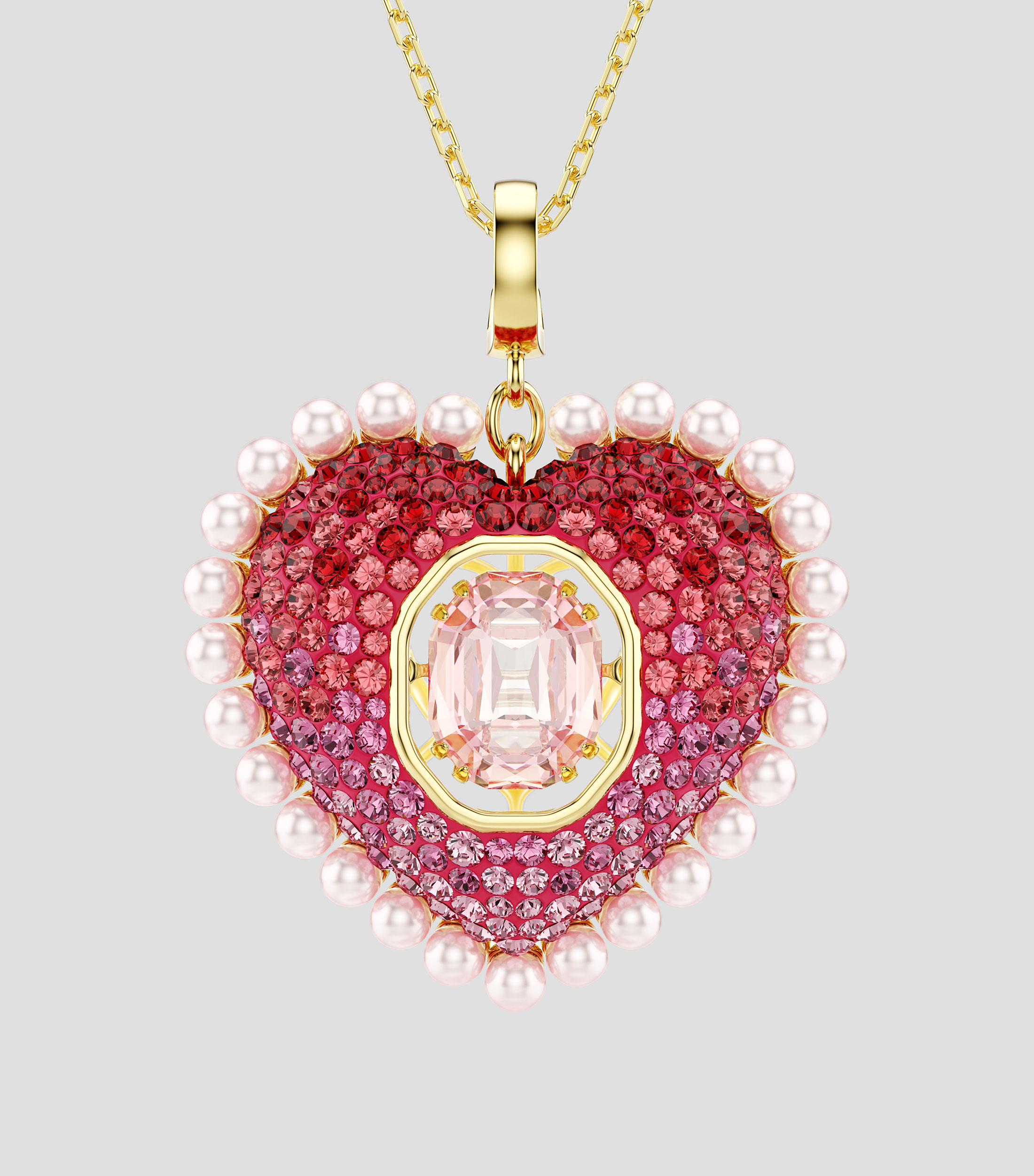 Collar con corazón Mujer