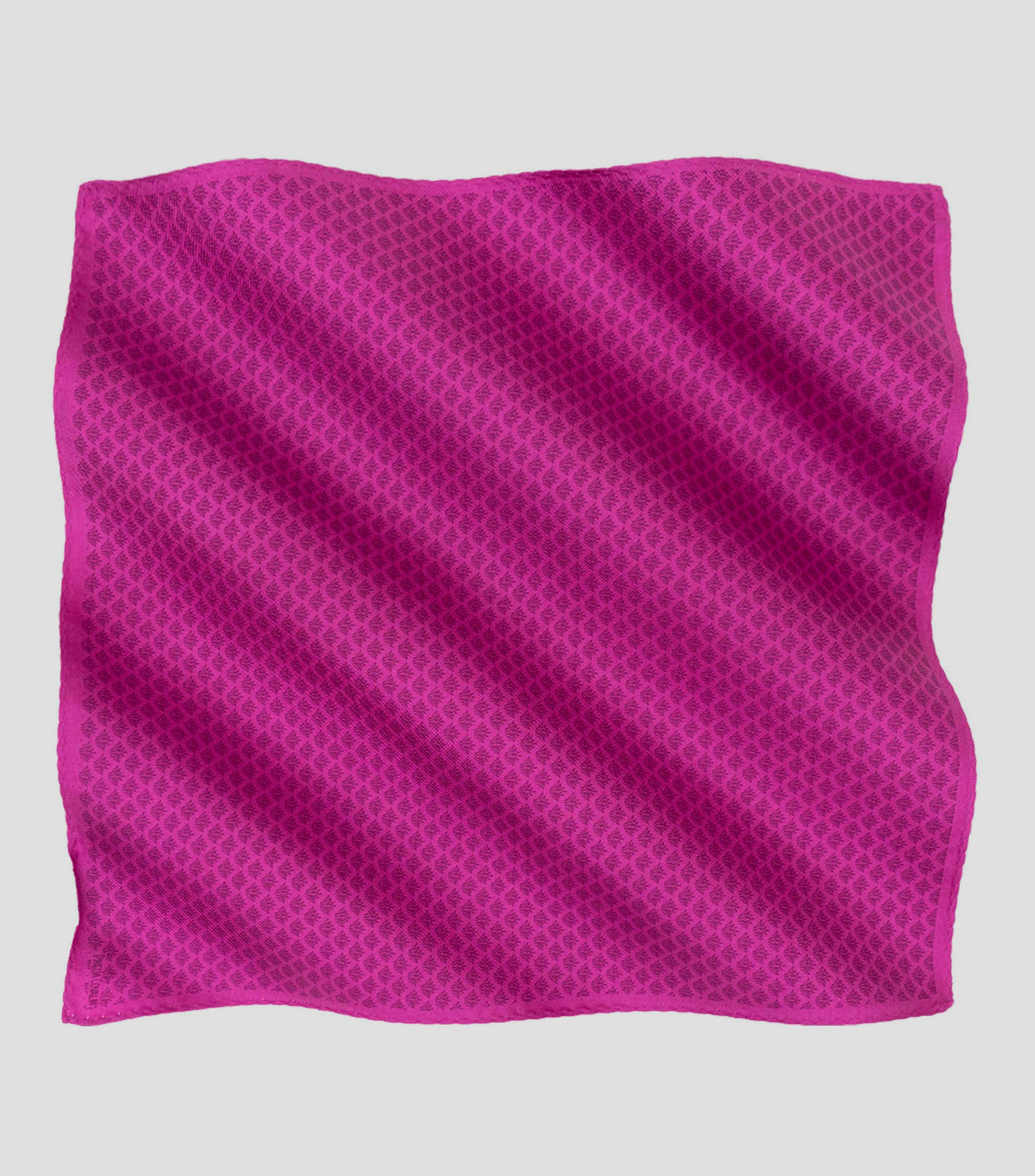 Panuelo de seda fucsia Campo Agaves Hombre