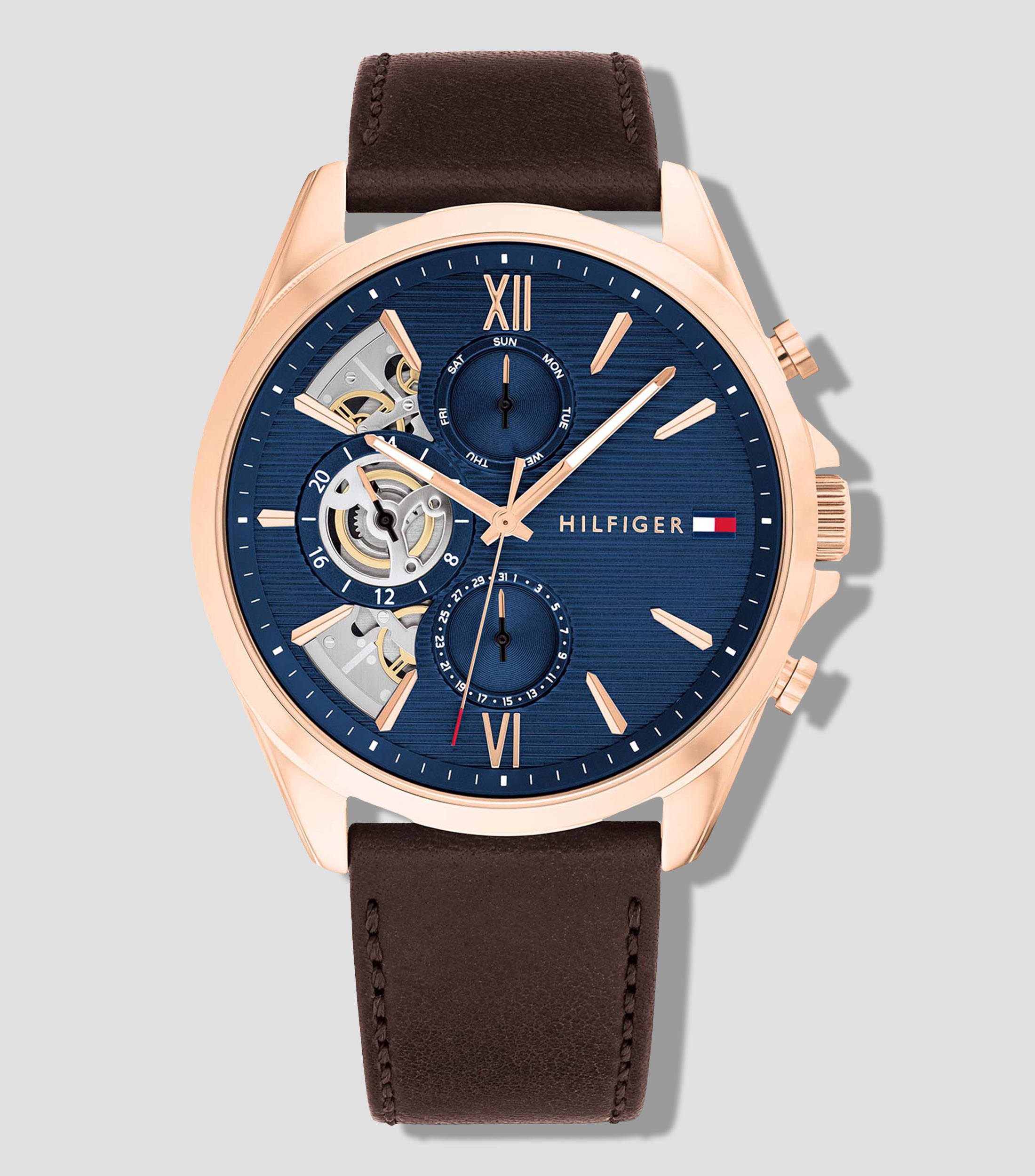 Reloj para Hombre Bake De Vestir Dorado, Azul