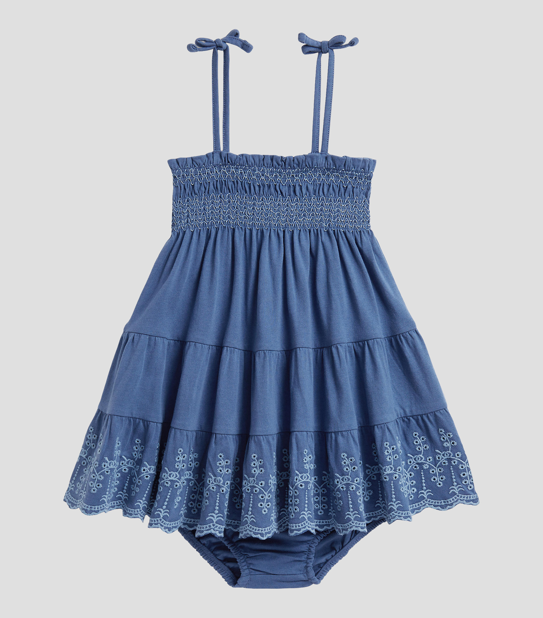 Vestido liso Bebé