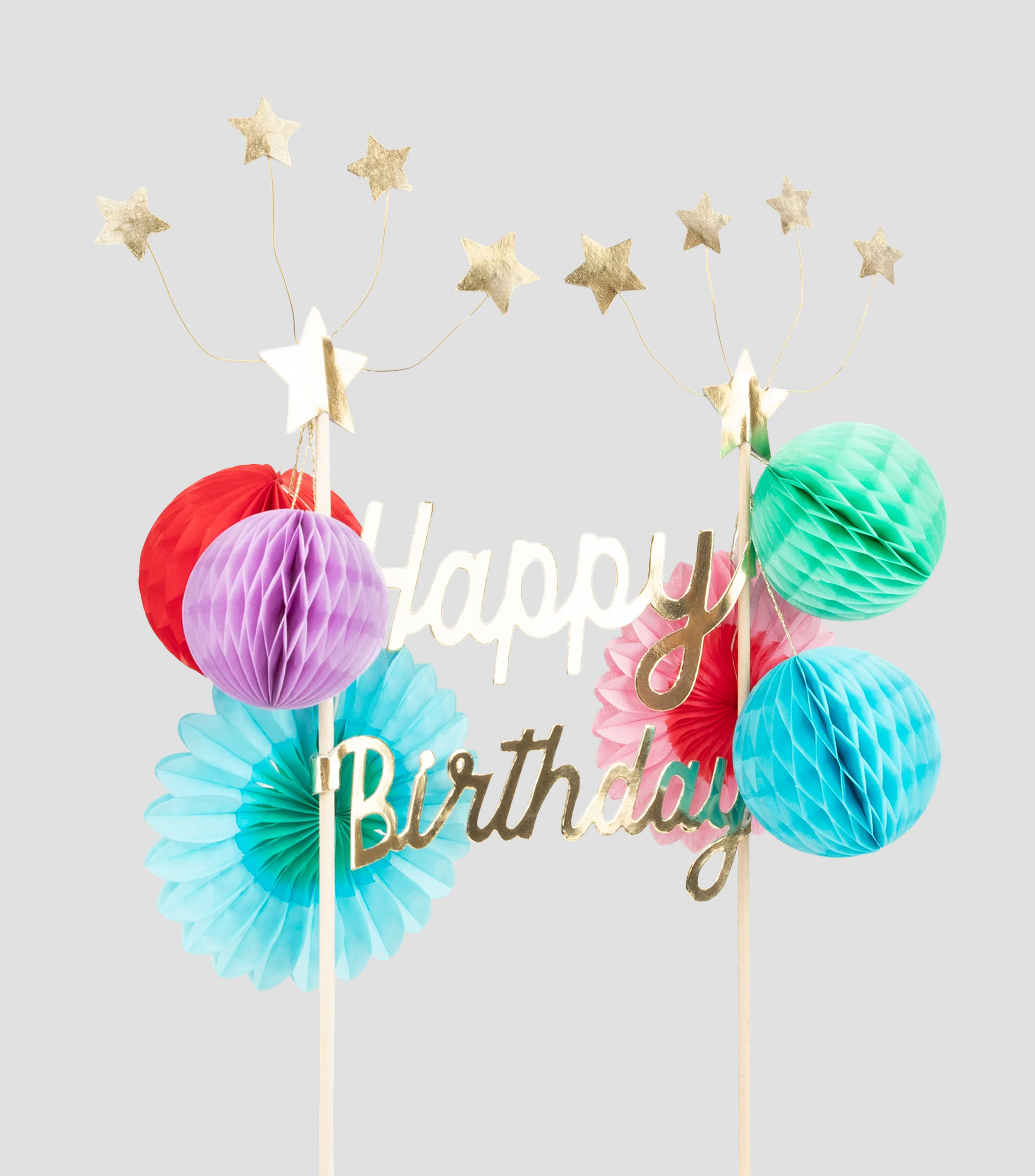 Adorno para Pastel Happy Birthday
