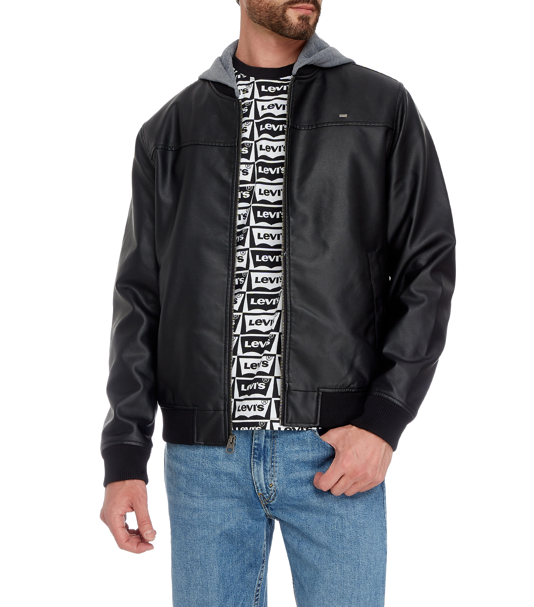 chamarra cazadora levis hombre