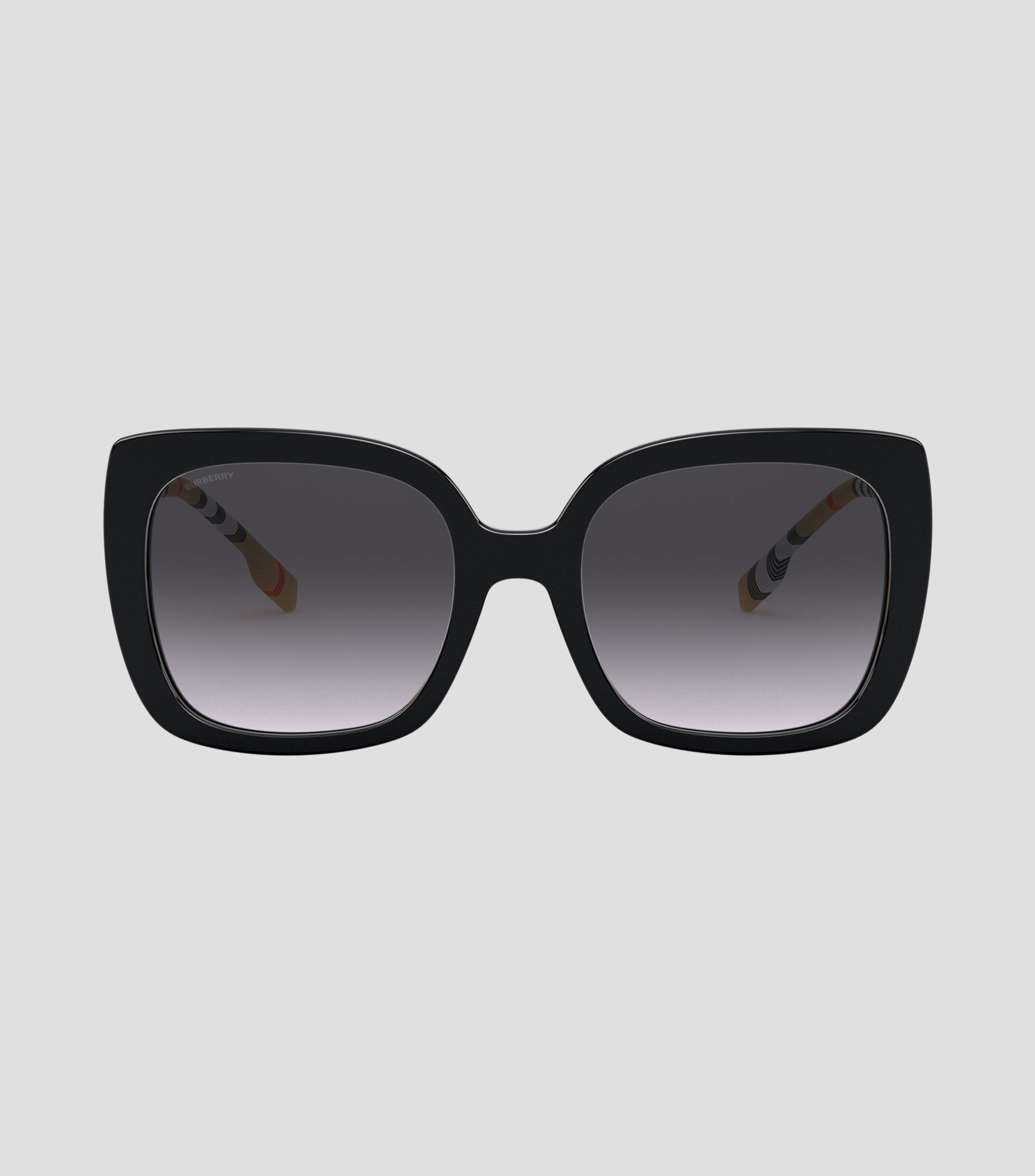 Lentes de sol cuadrados Caroll negros Mujer