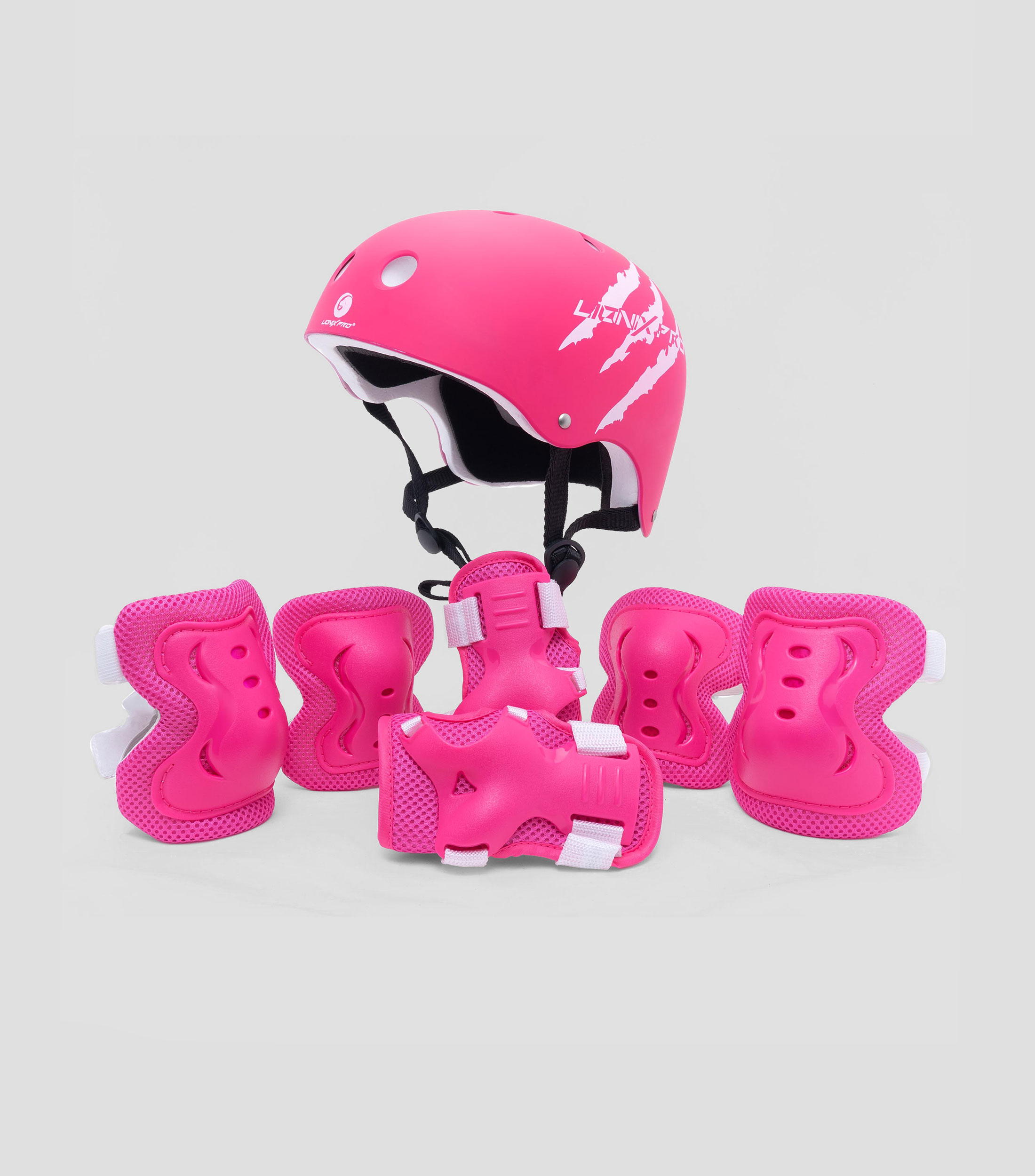 Set de protección con casco