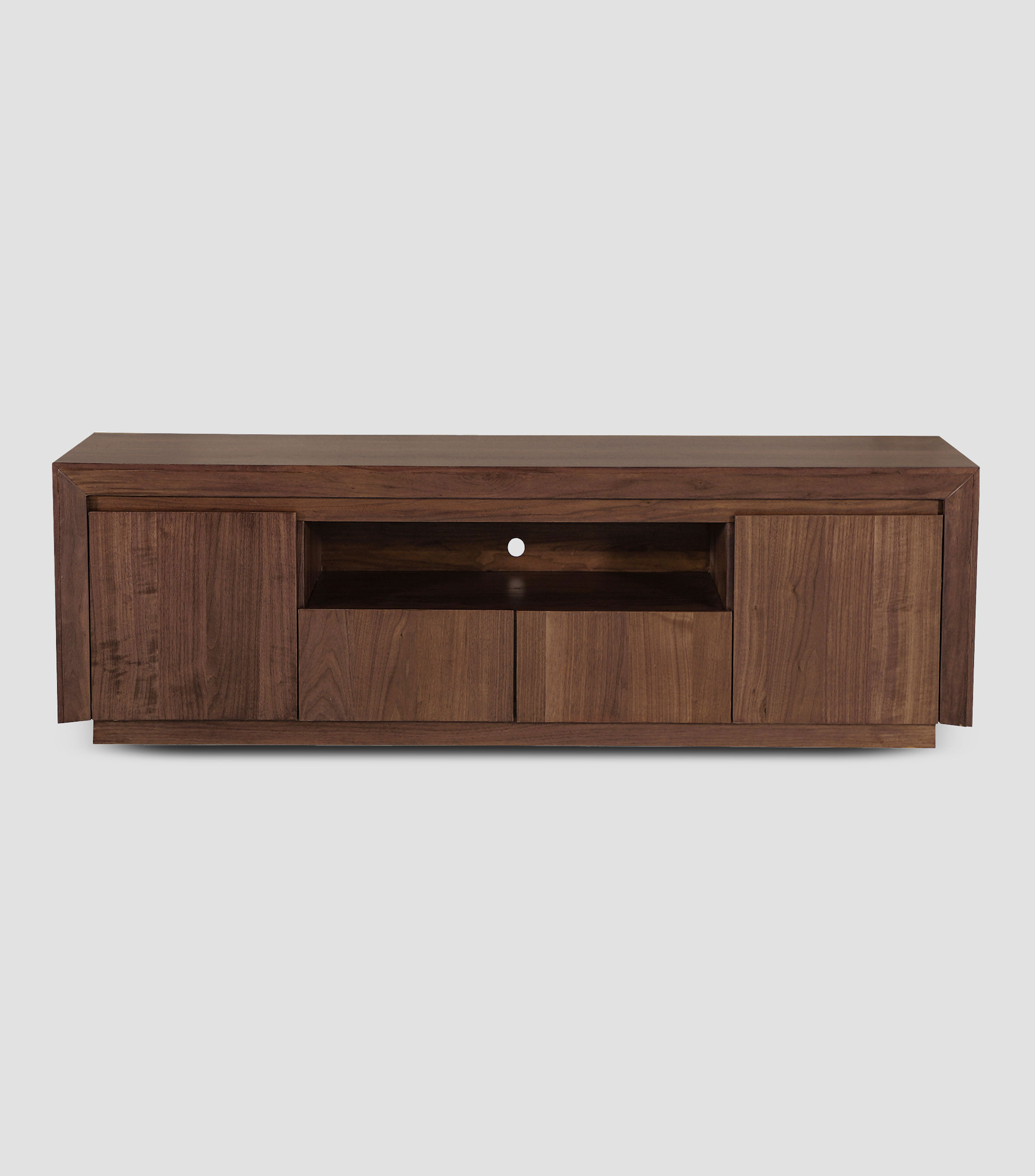 Mueble para TV Tribeca en chapa de nogal