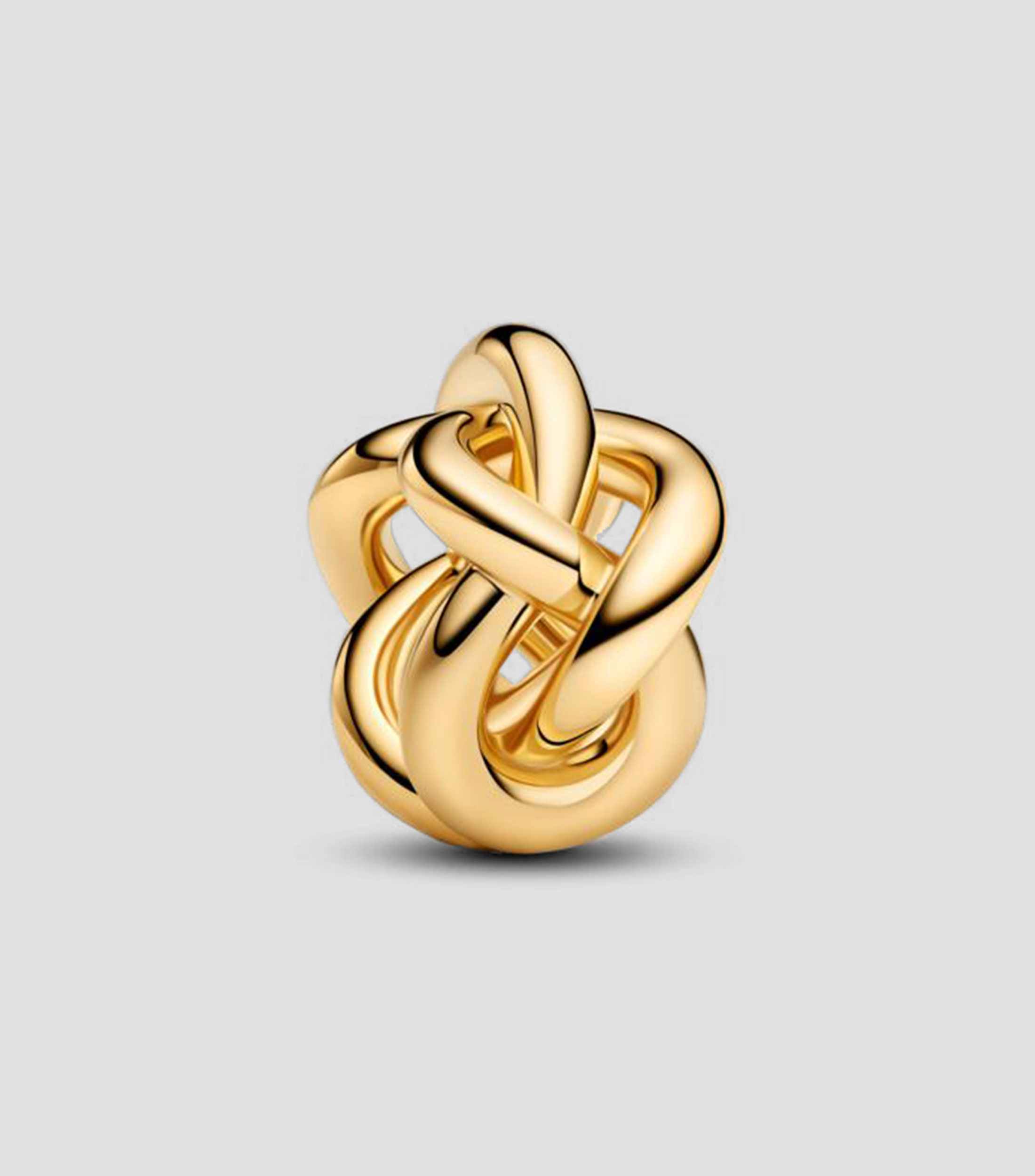 Charm en plata nudo Unisex