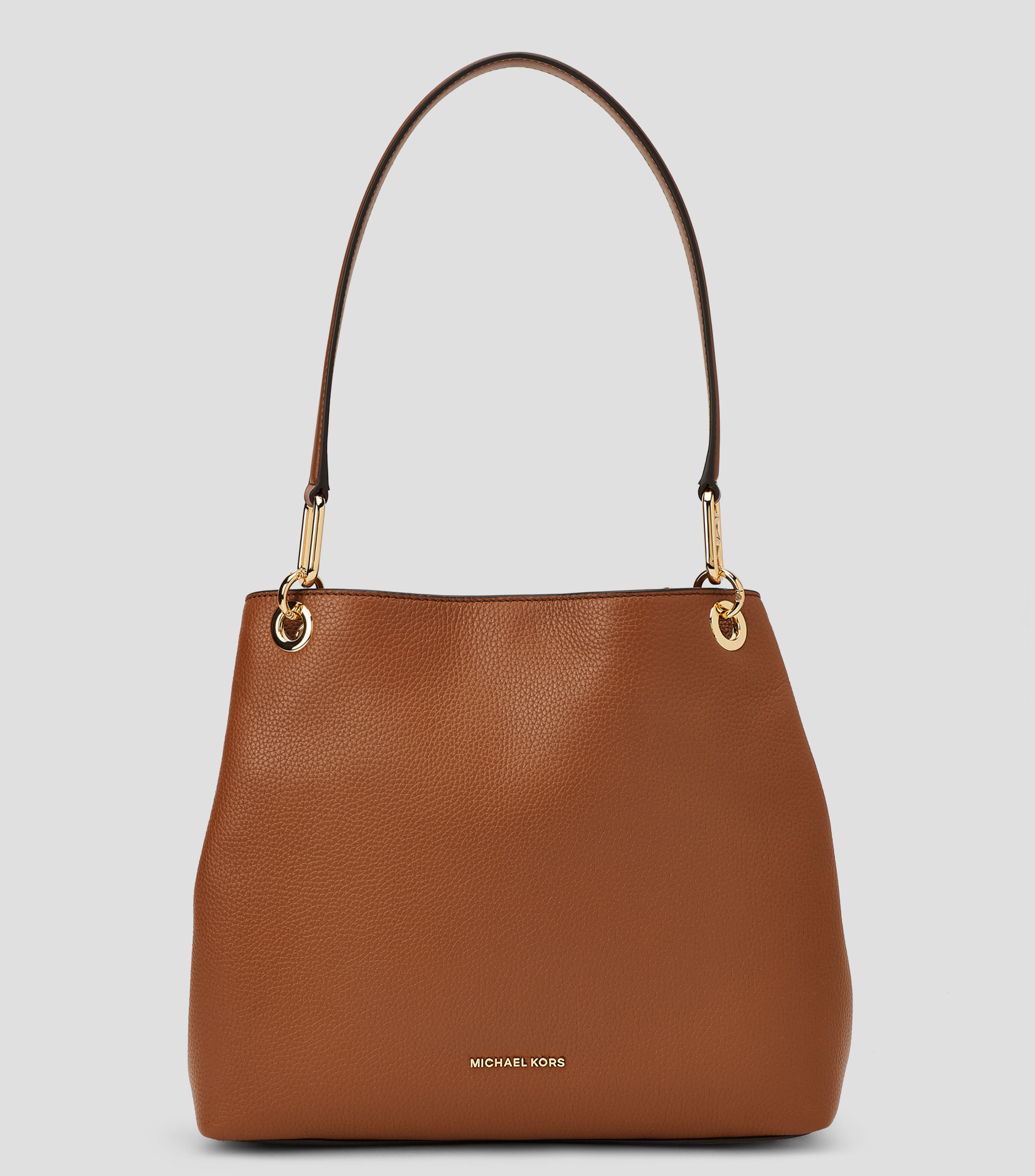 Bolsa tote en piel lisa Mujer