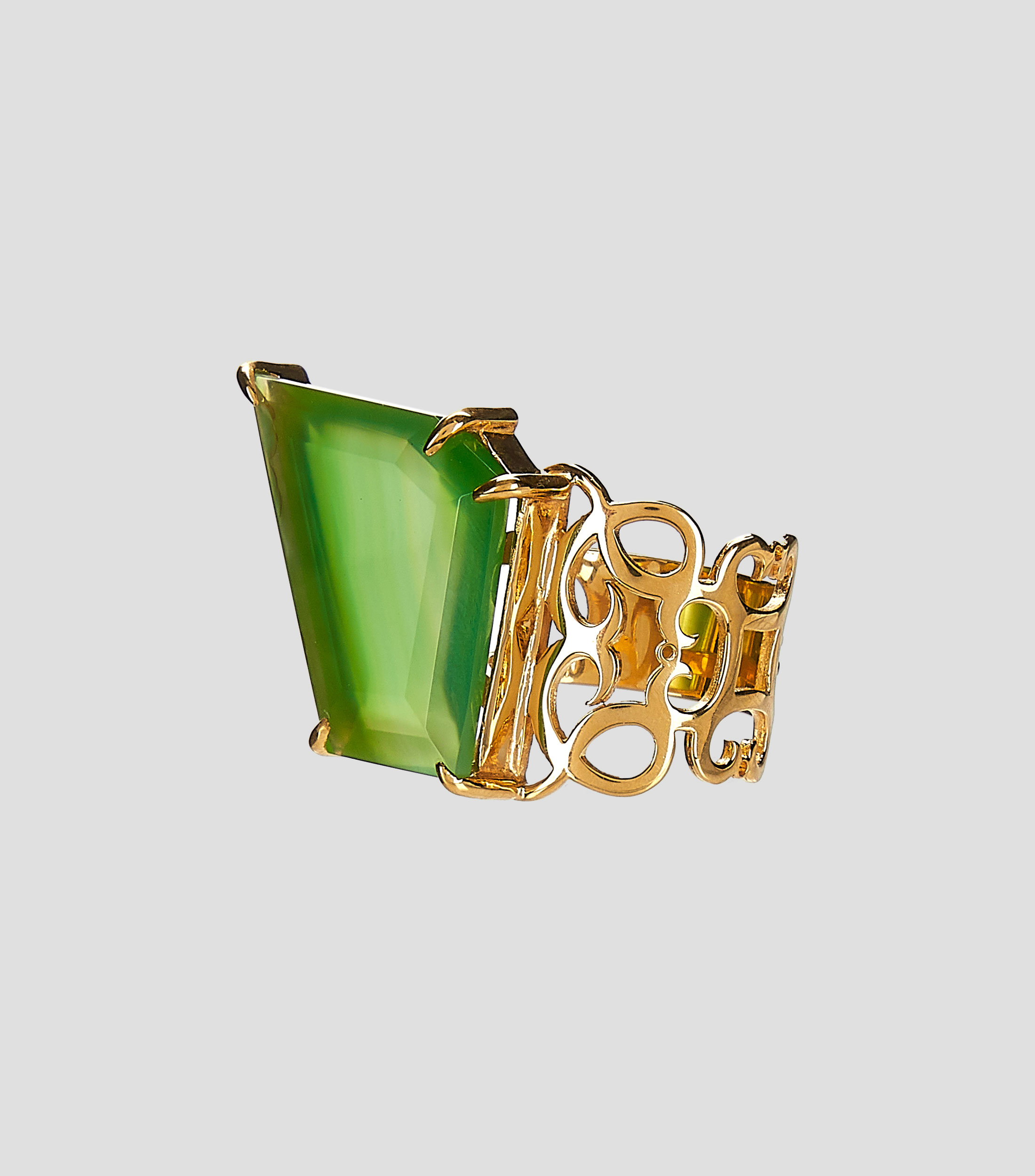 Anillo en plata .925 con ágata Diosas Mujer