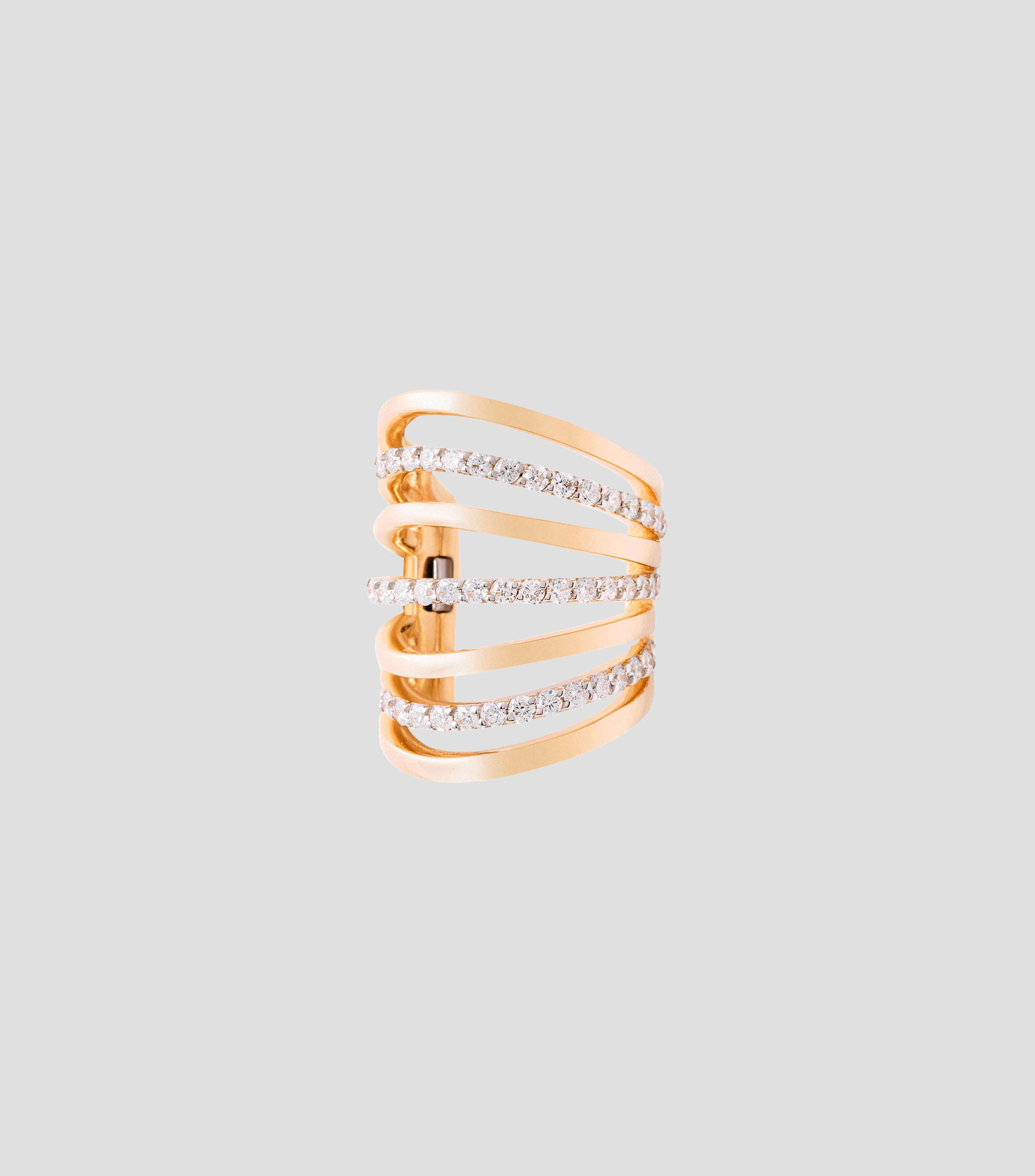 Arete Earcuff Tous City en oro de 18 kilates Mujer