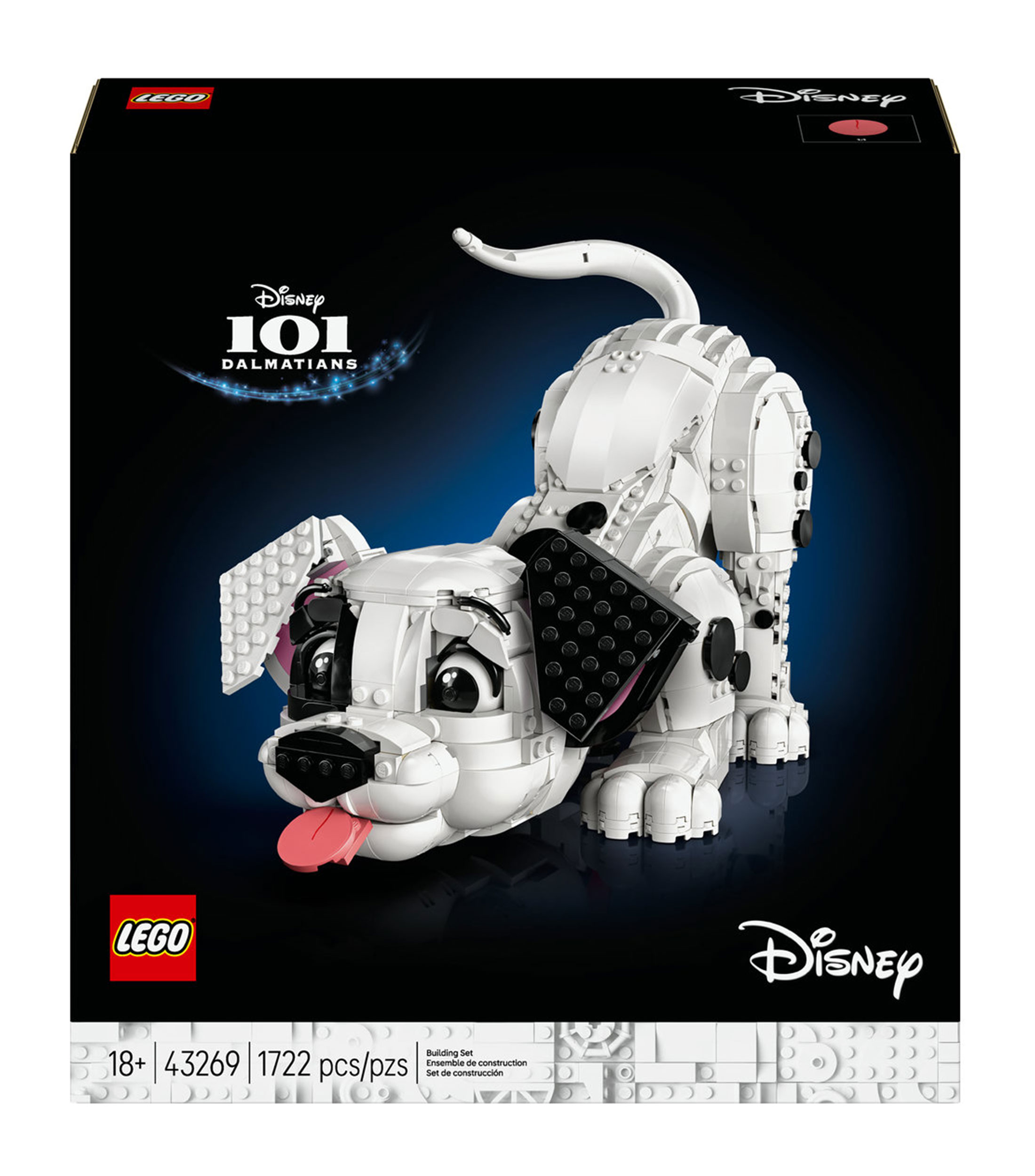 Lego Disney Cachorro de 101 Dálmatas Idea de Regalo 43269