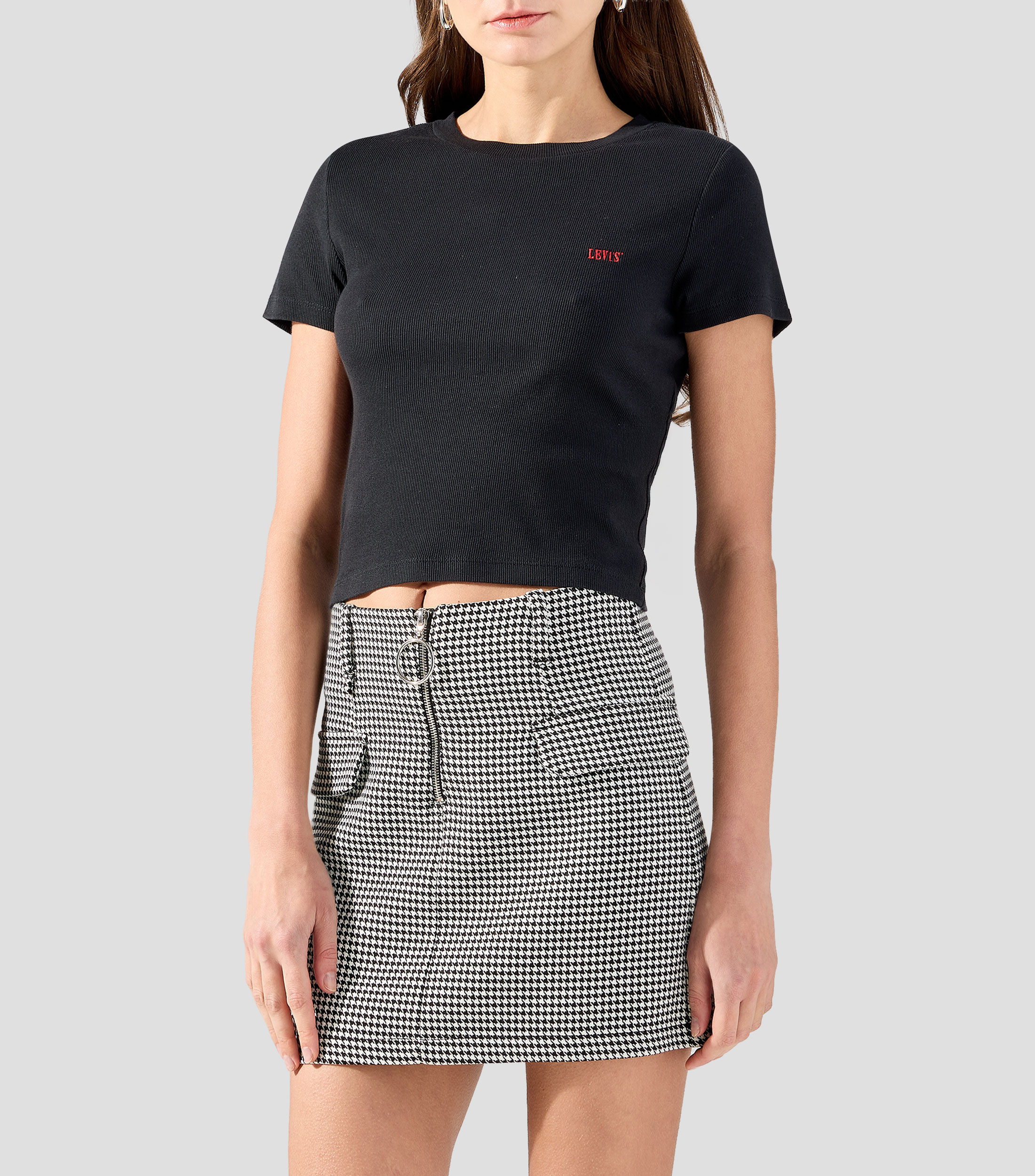 Playera cuello redondo manga corta fantasía Mujer