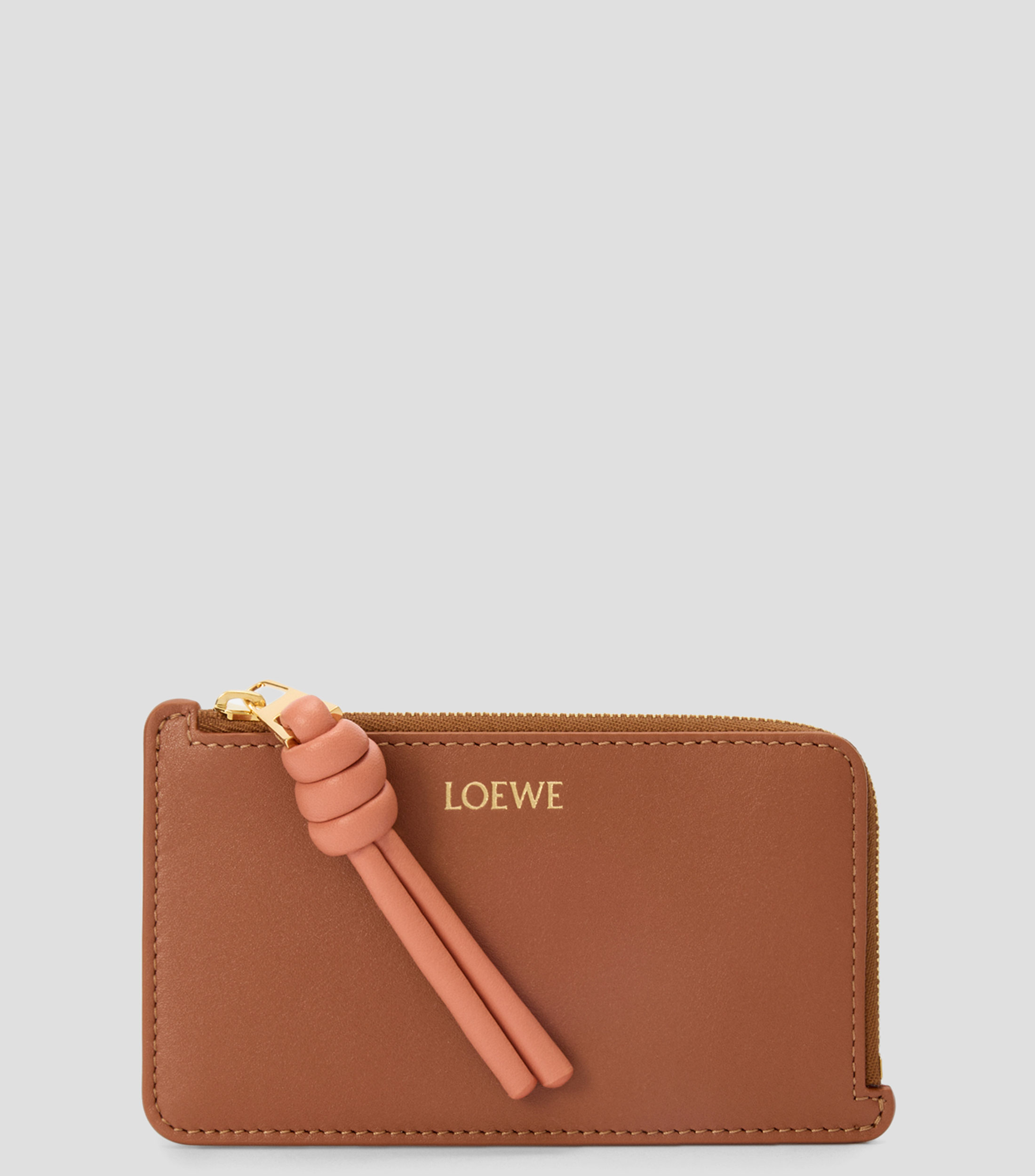Tarjetero Knot liso Mujer