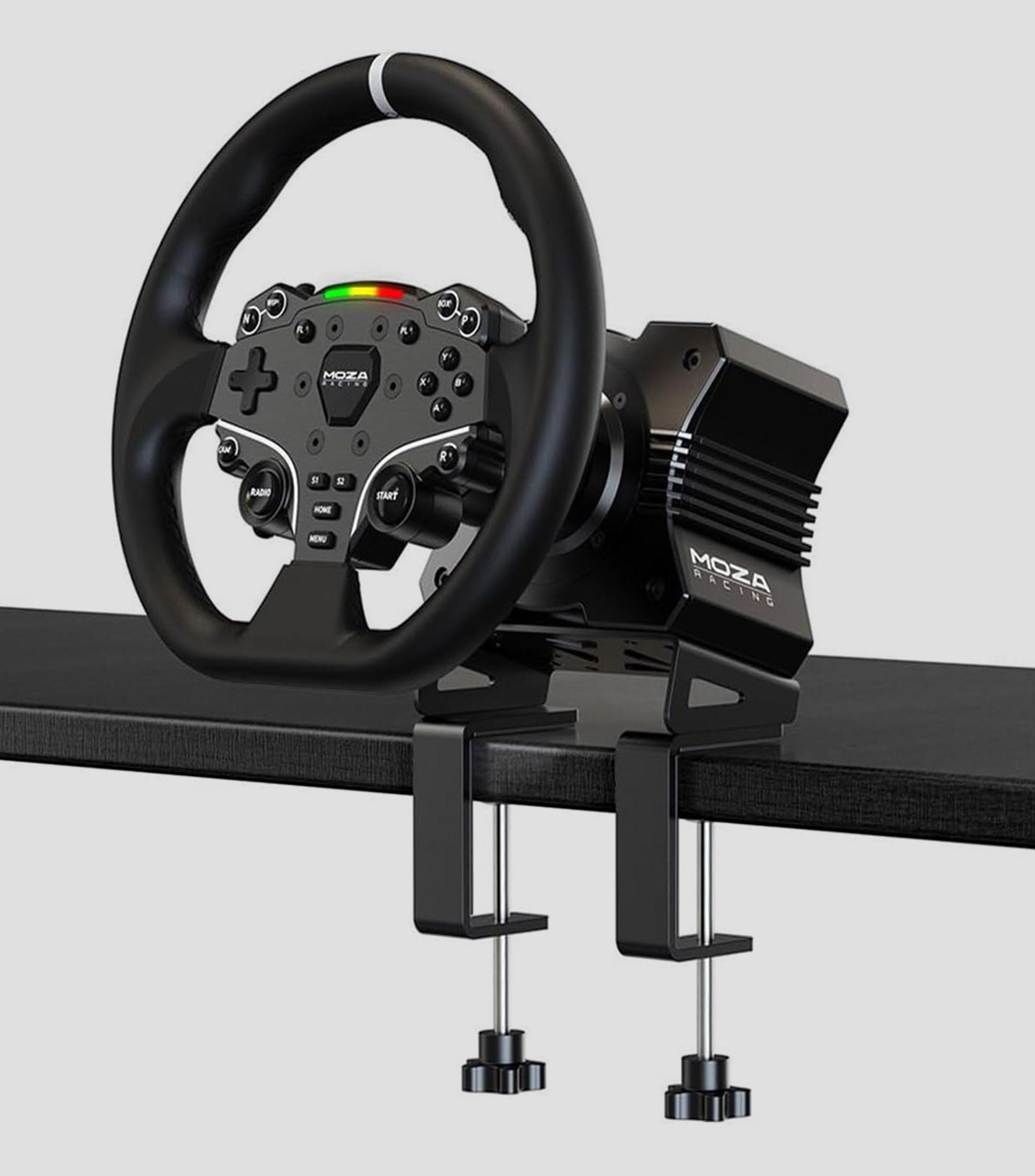 Bundle Volante + Base para Volante + Pedales