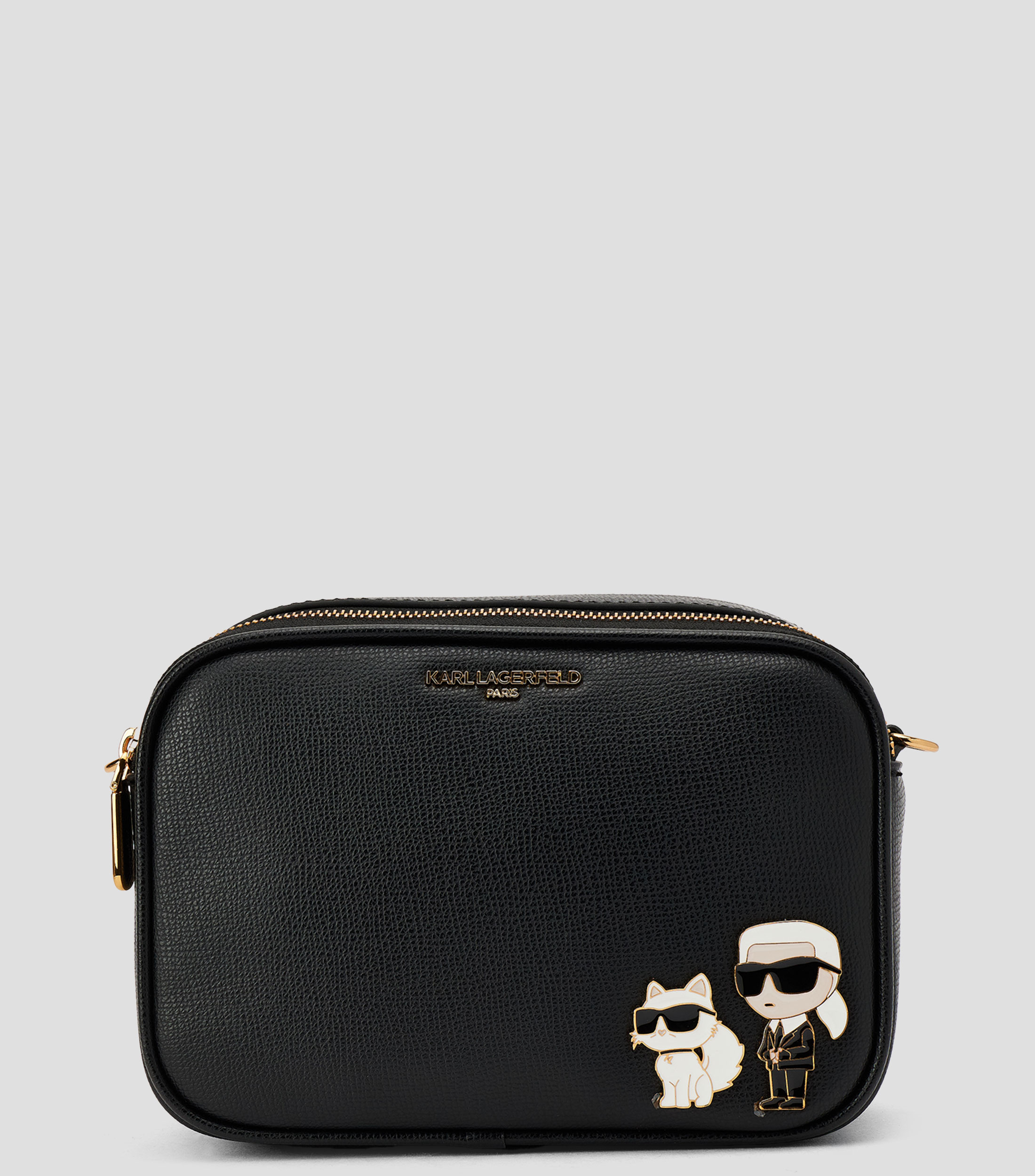 Bolsa crossbody negra Maybelle lisa Mujer
