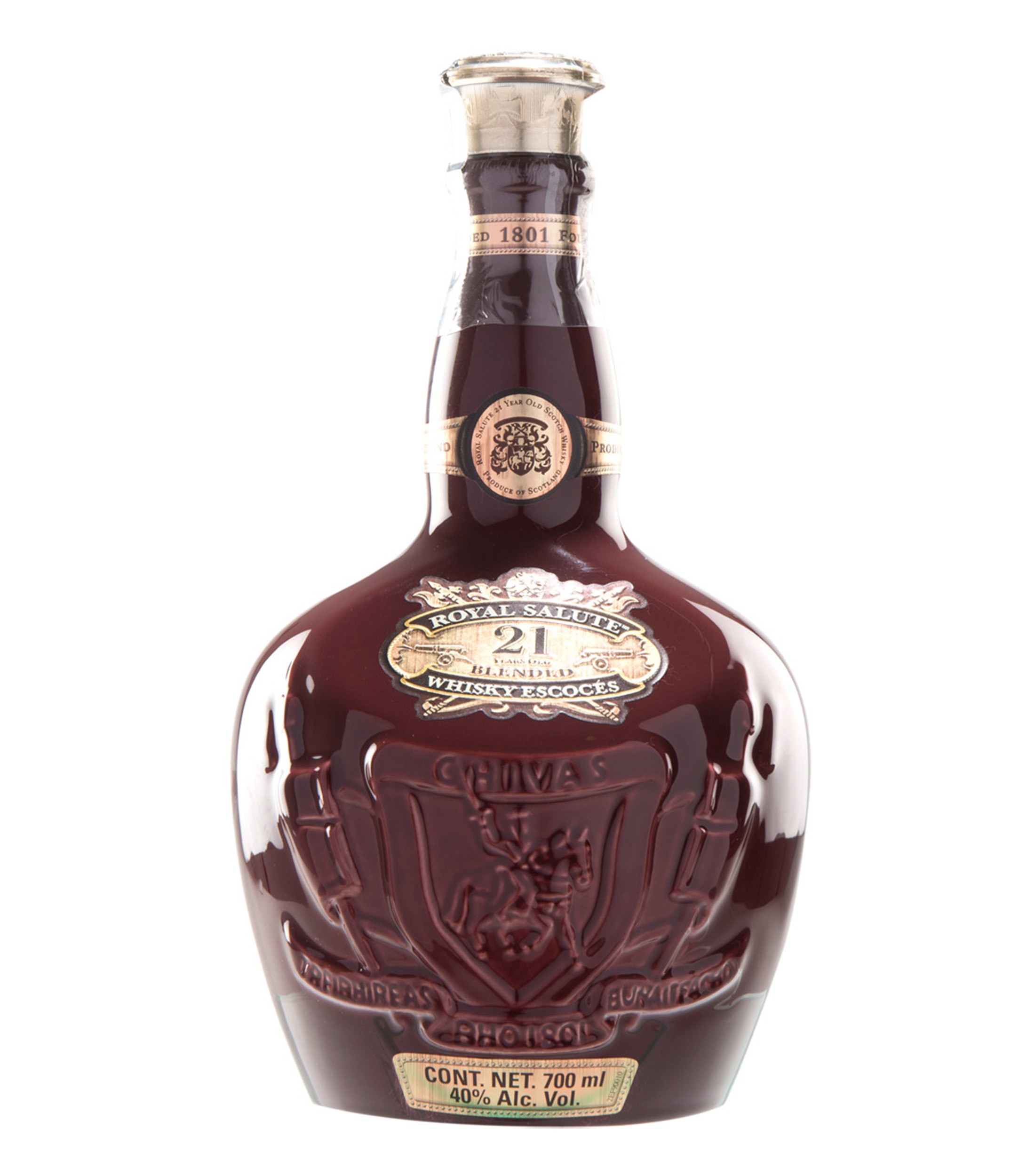 Chivas Regal Whisky Chivas Royal Salute 21, 750 ml El Palacio de Hierro