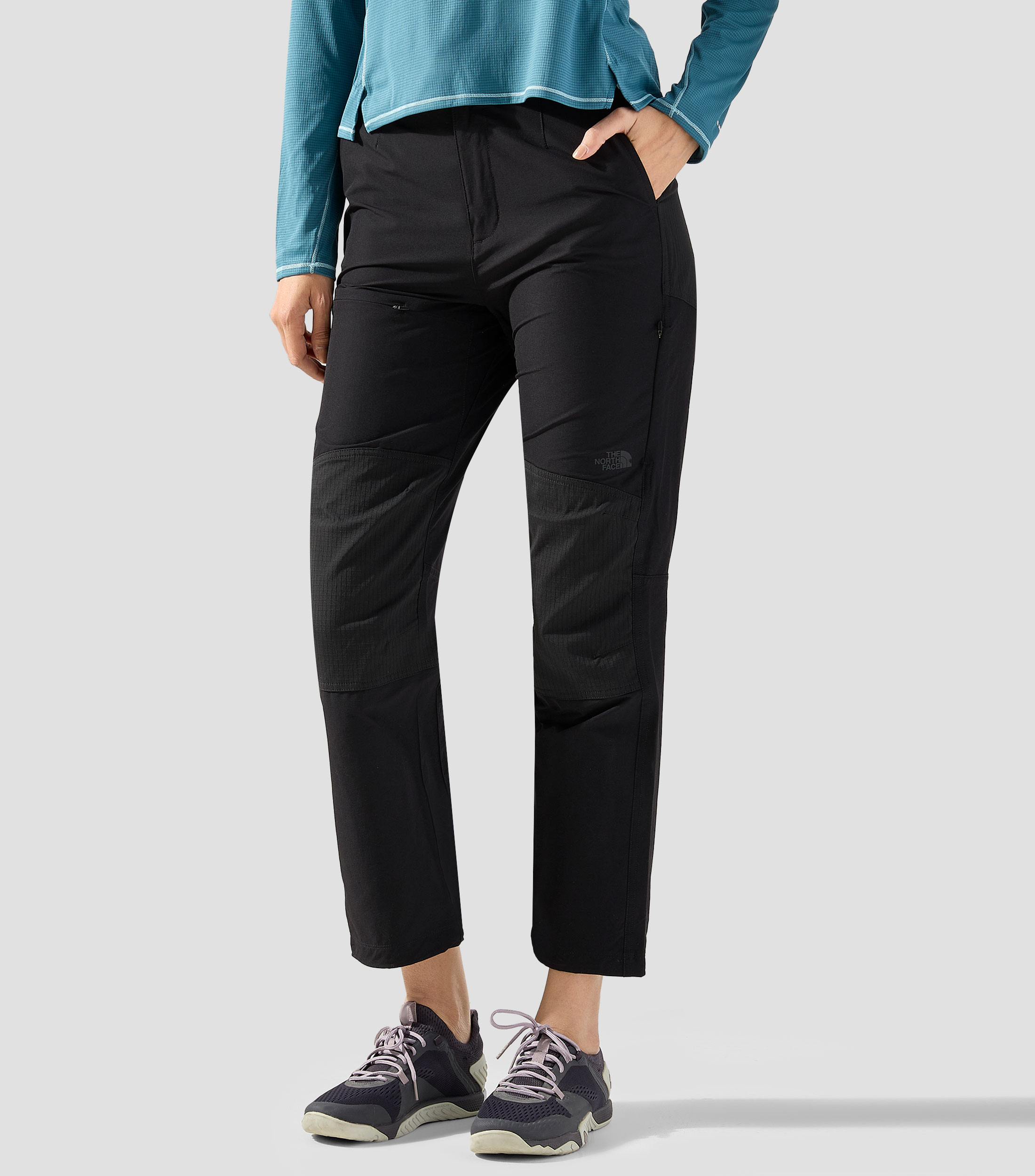 Pantalón para senderismo liso Mujer