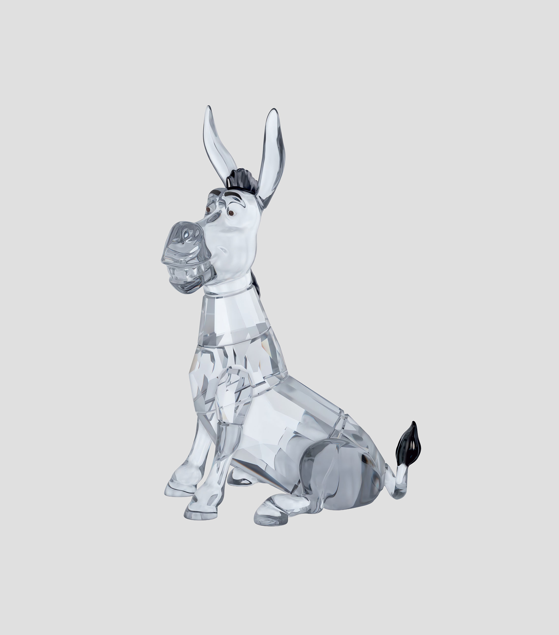 Figura decorativa Burro, Shrek en cristal