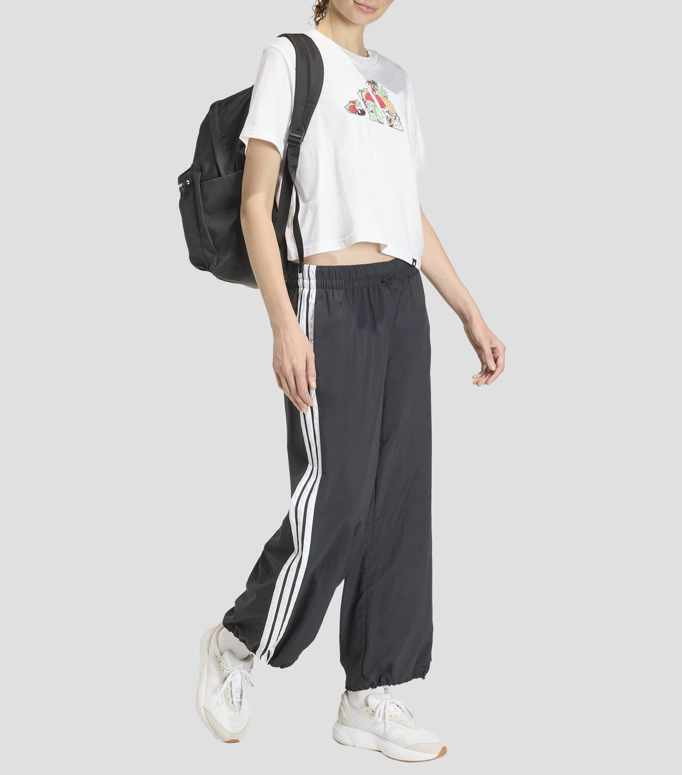Playera casual Food con estampado Mujer