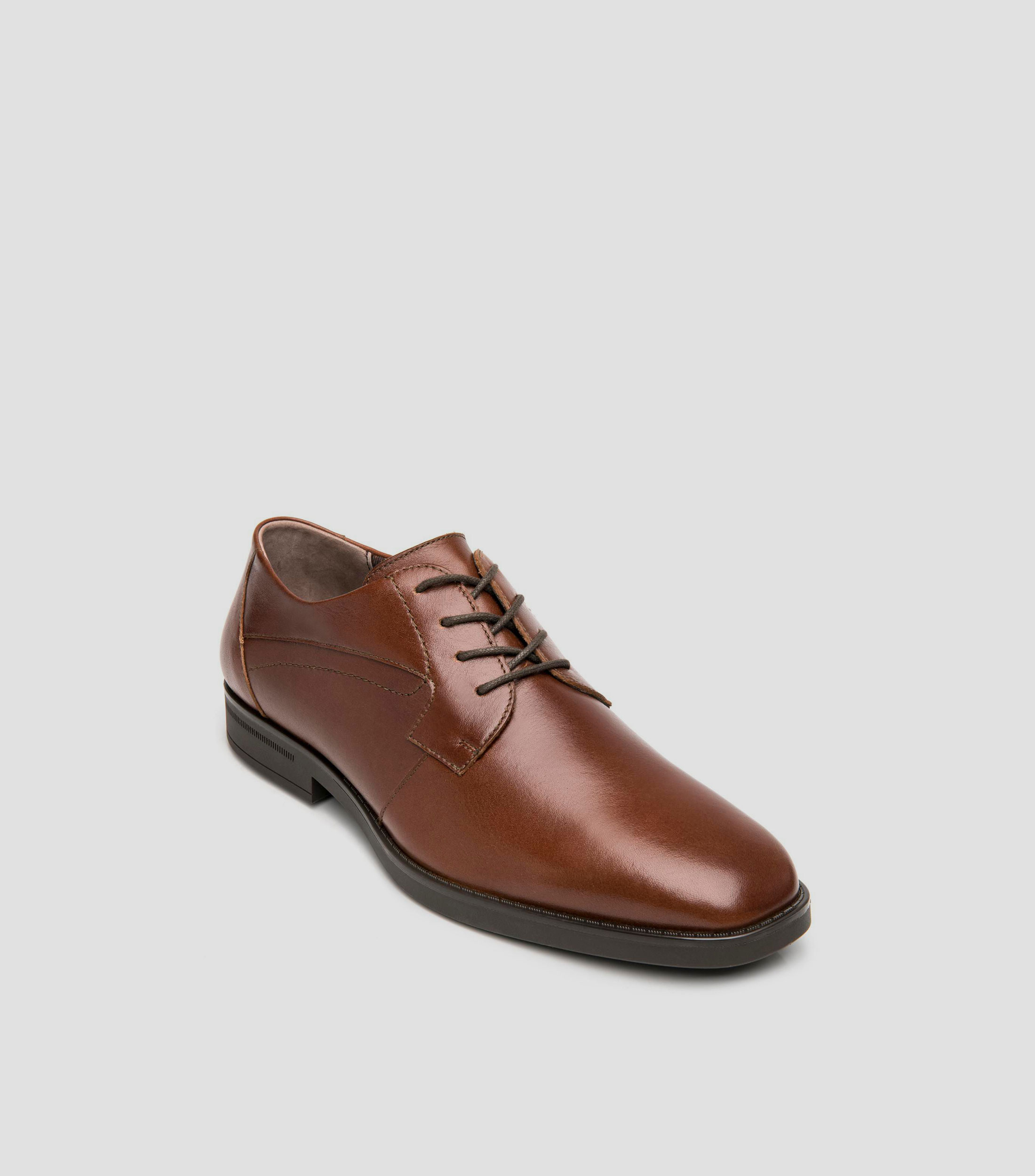 Zapatos de Vestir Derby en piel vacuna Hombre