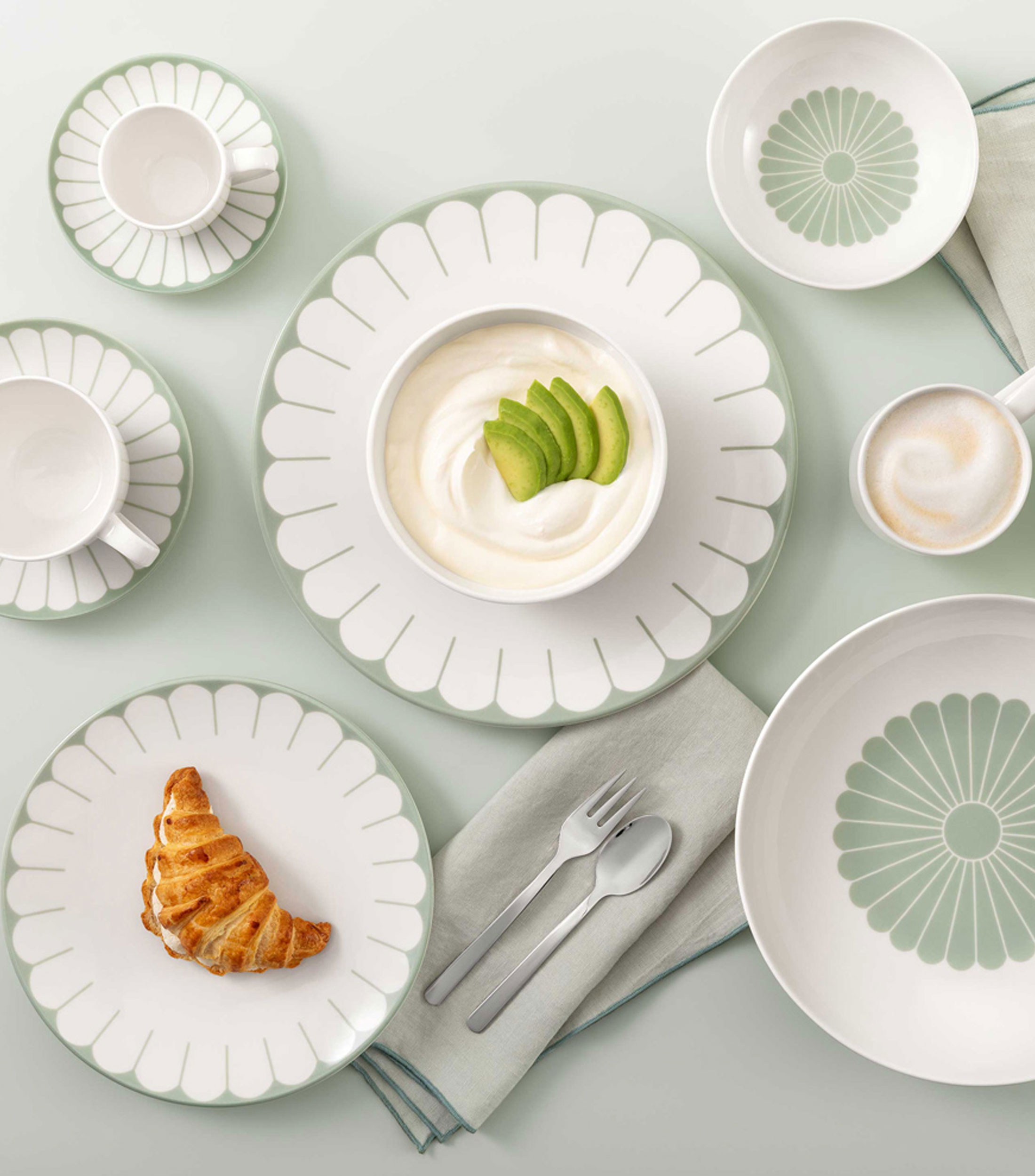 Taza para Espresso Fleur Bleu