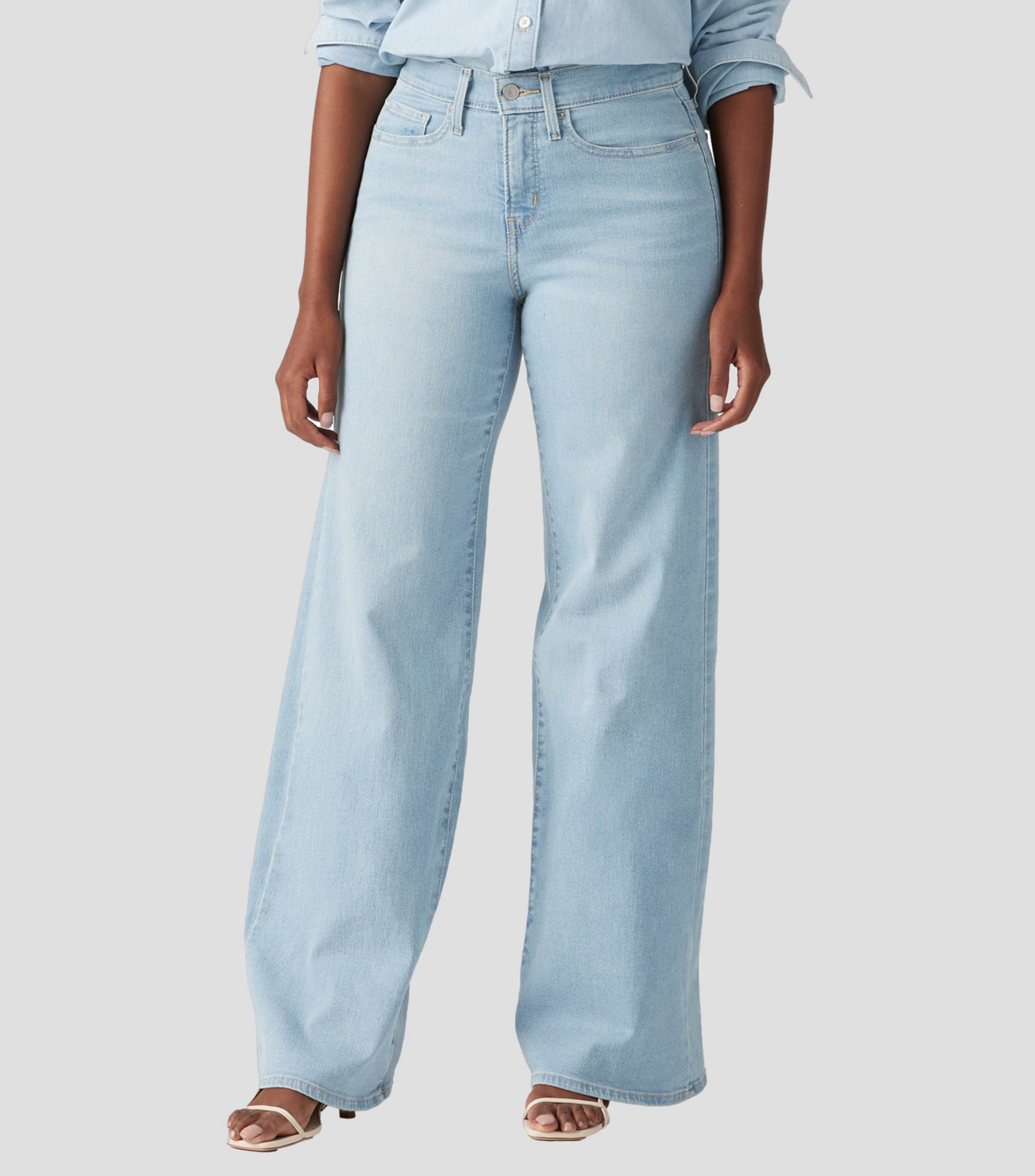Jeans Shaping Wideleg 318 Mujer