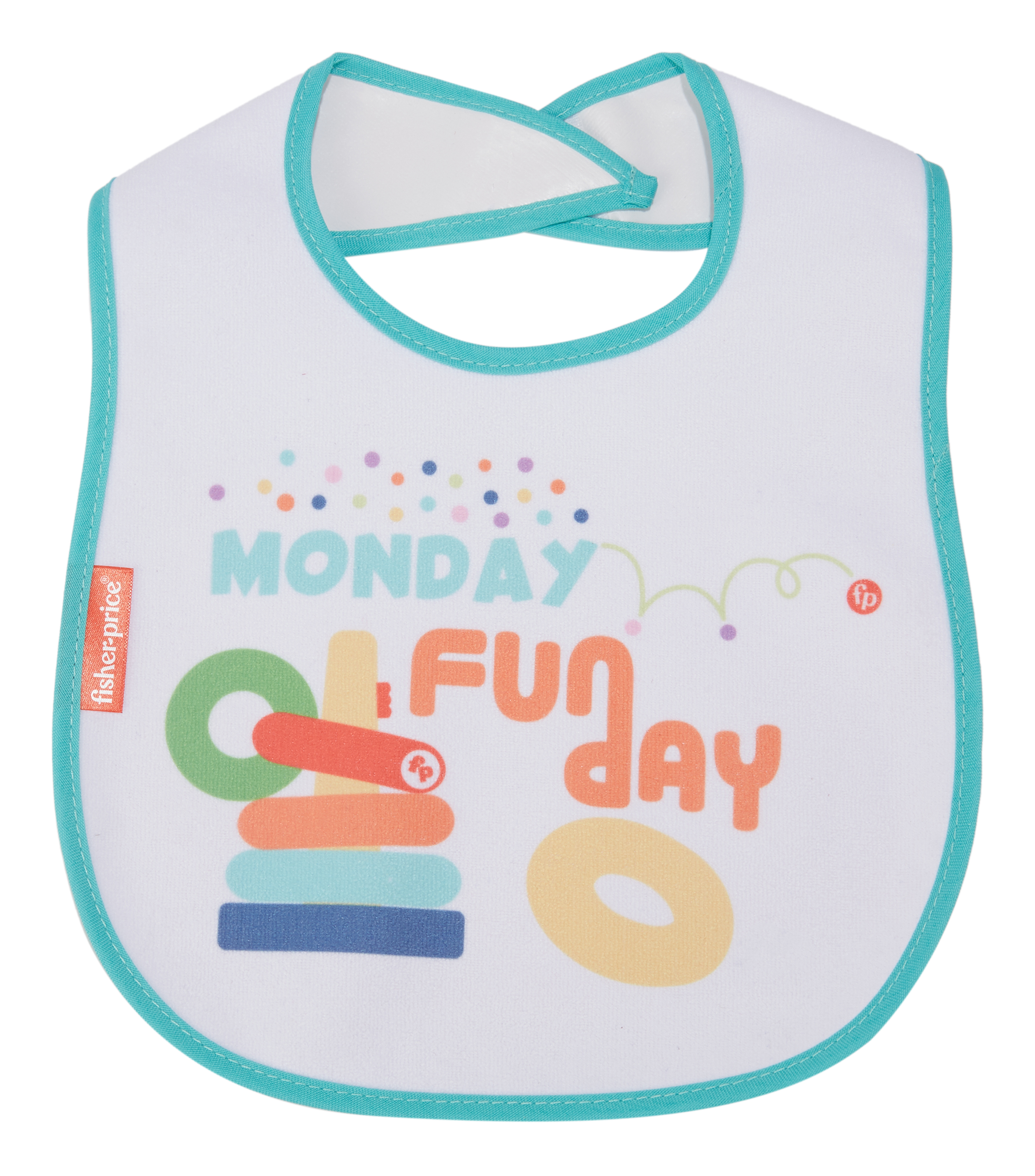 Set 7 Baberos en poliester Bebe