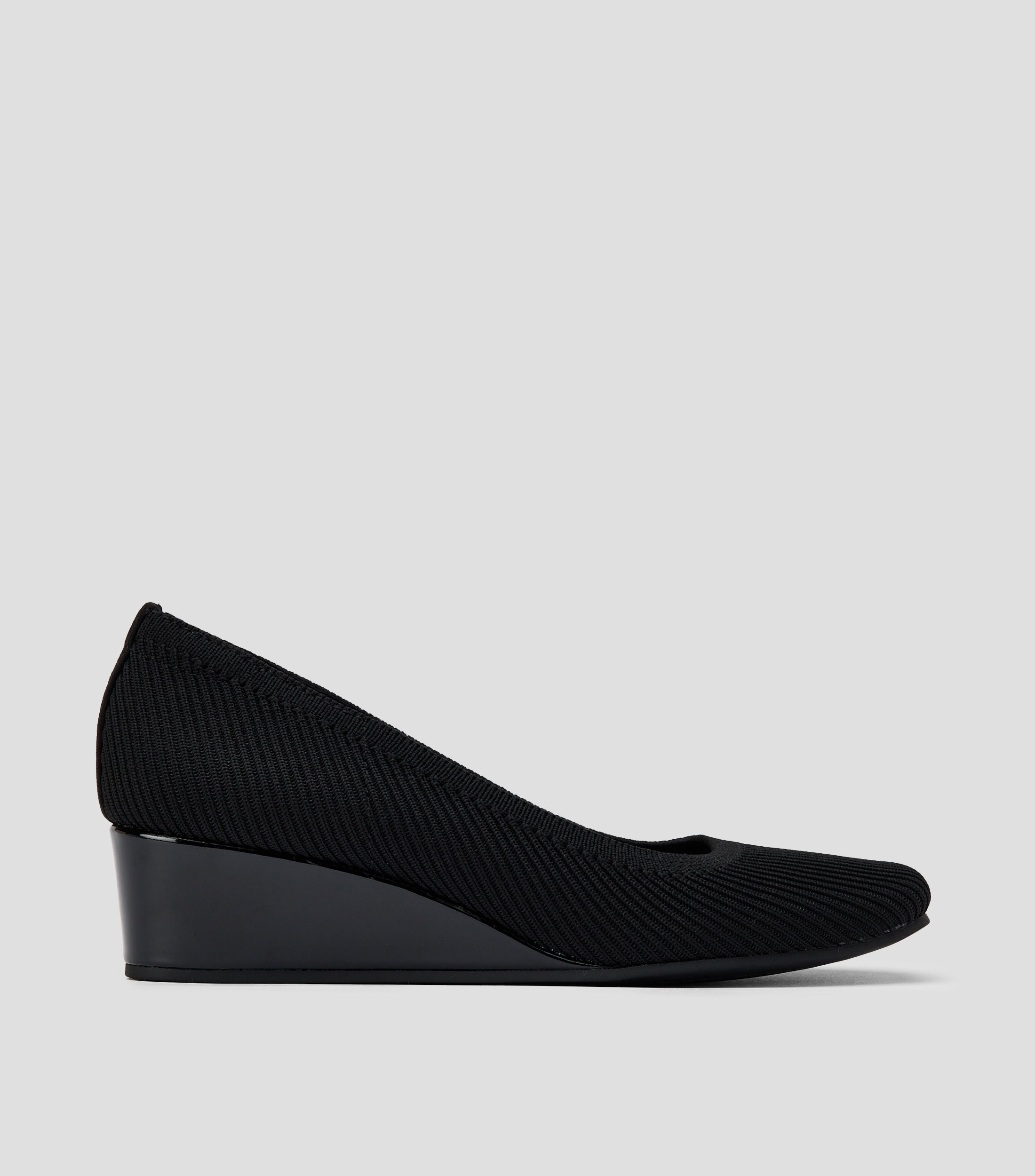 Zapatos Casuales Slip On con Tacon de Cuna 4 cm Mujer