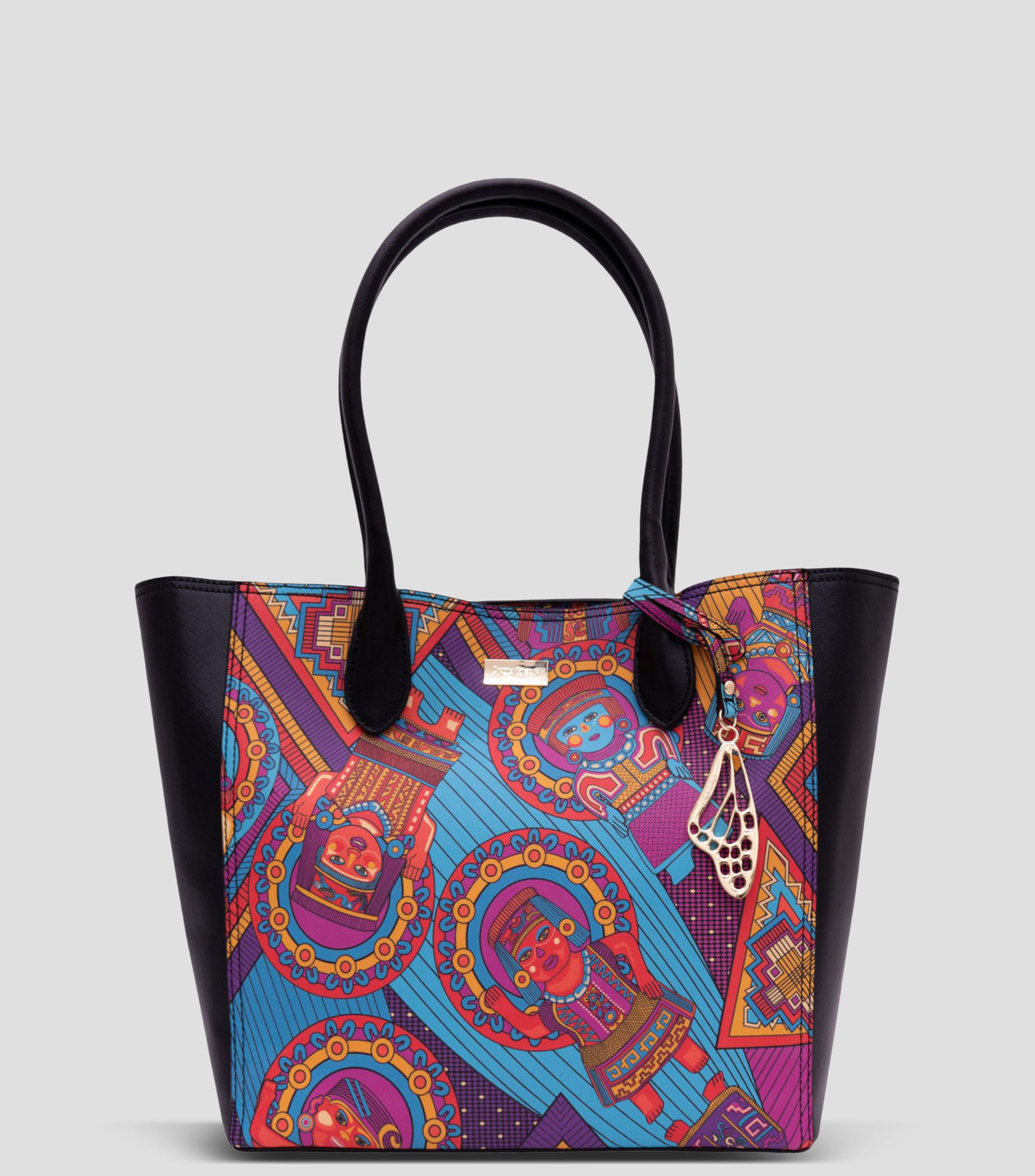 Bolsa Tote Caritas Sonrientes de Veracruz Mujer
