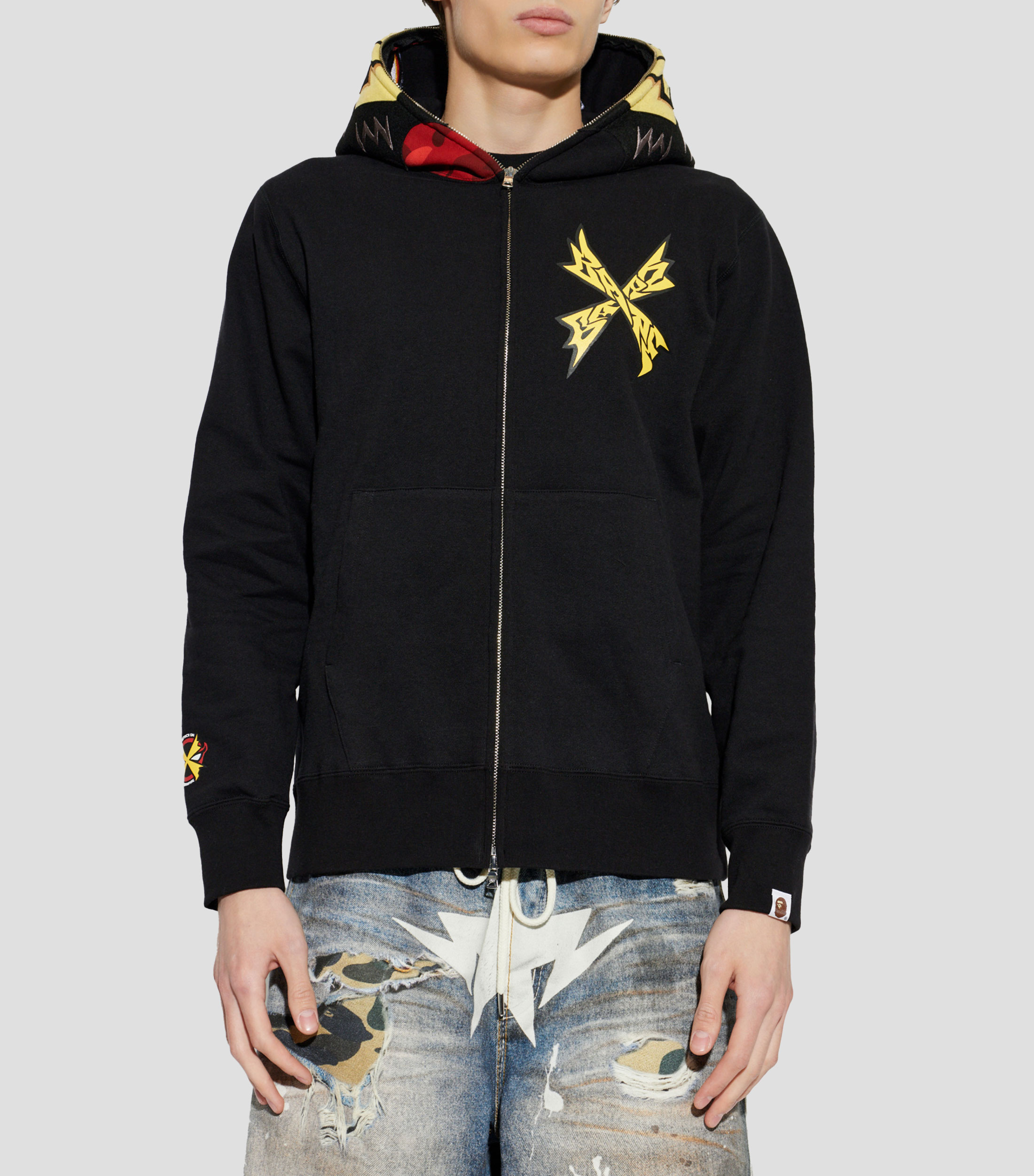 Sudadera con cierre y capucha Hombre