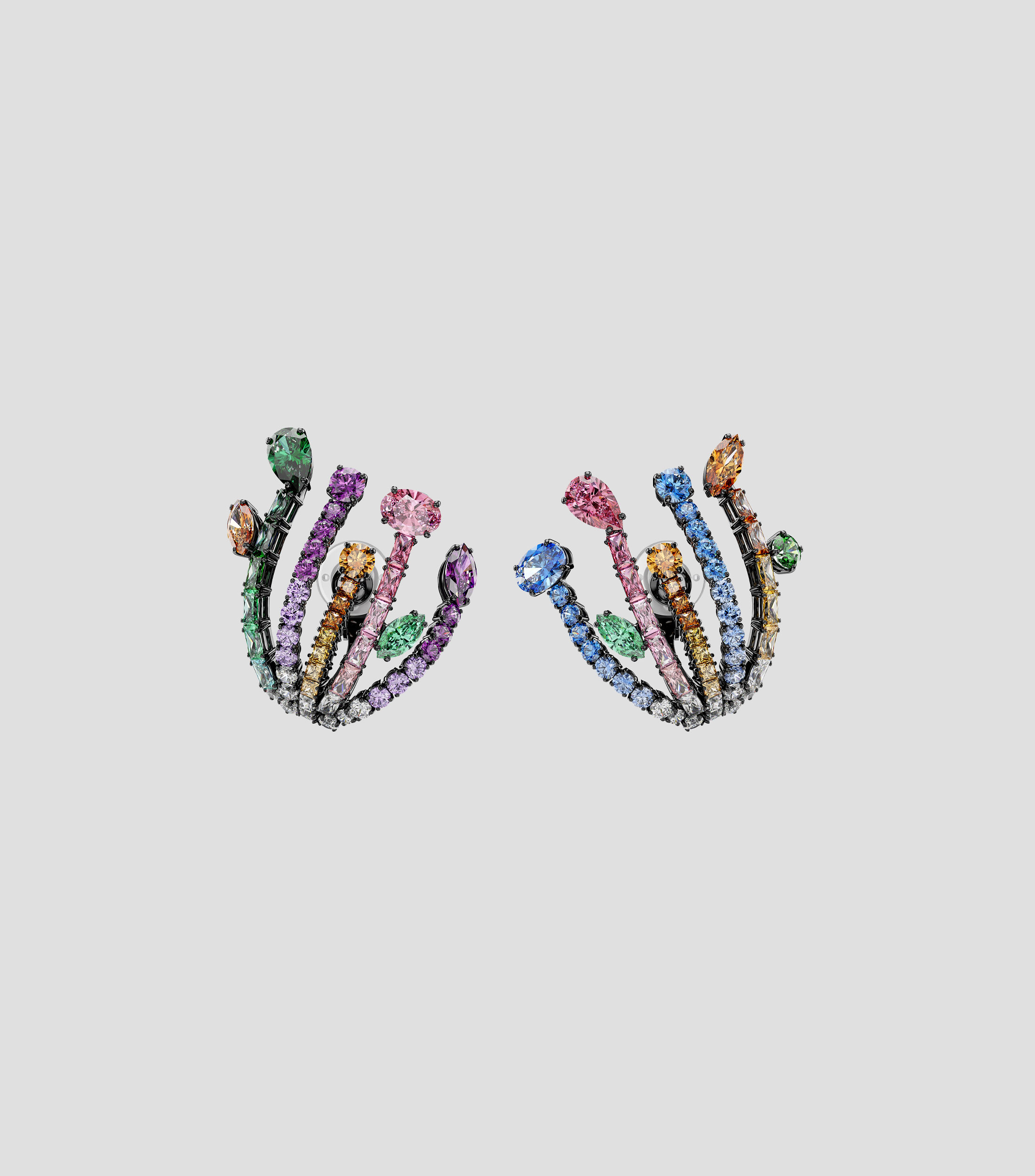 Aretes con Piedras Mujer