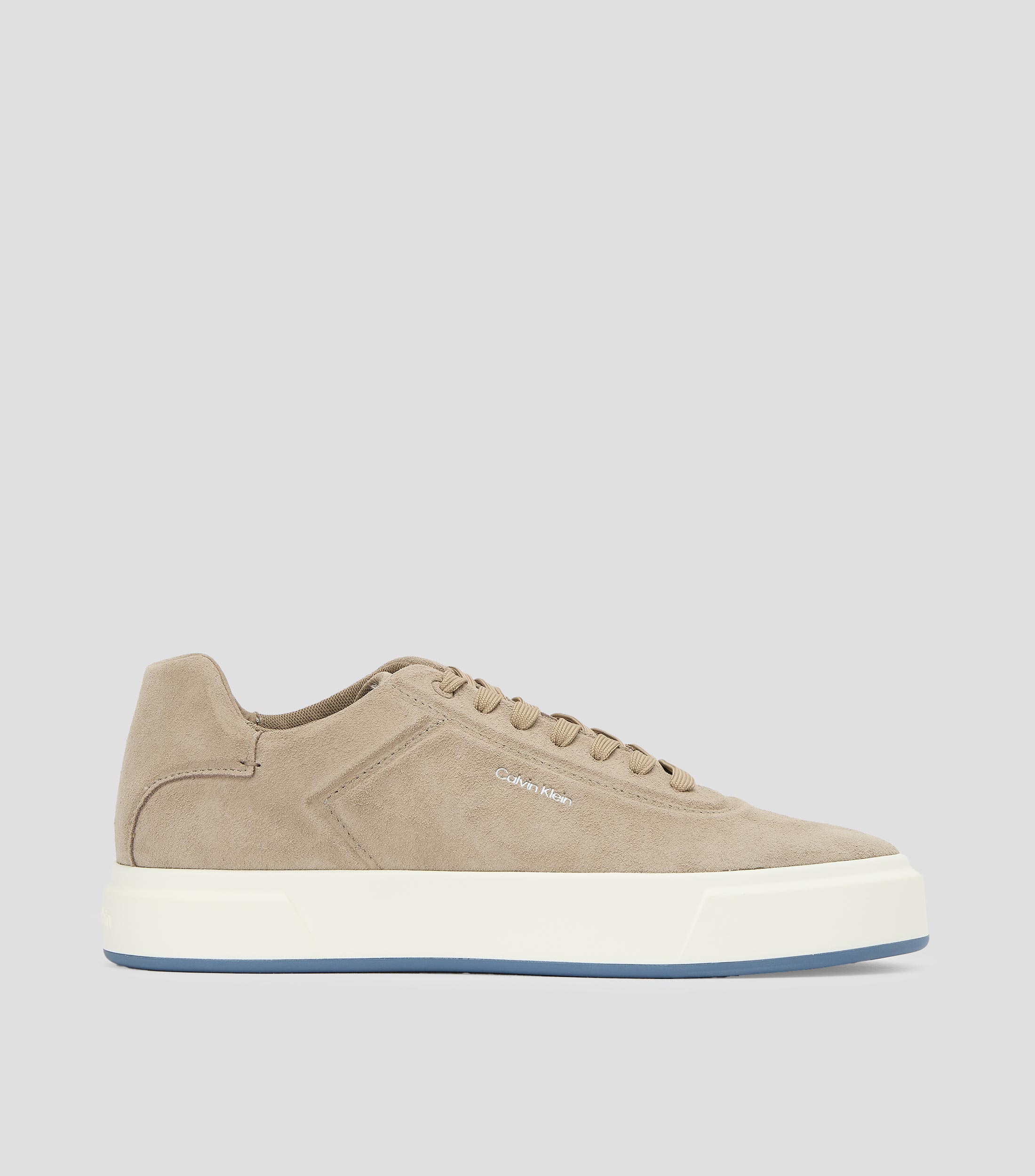 Tenis casuales en cuero Hombre