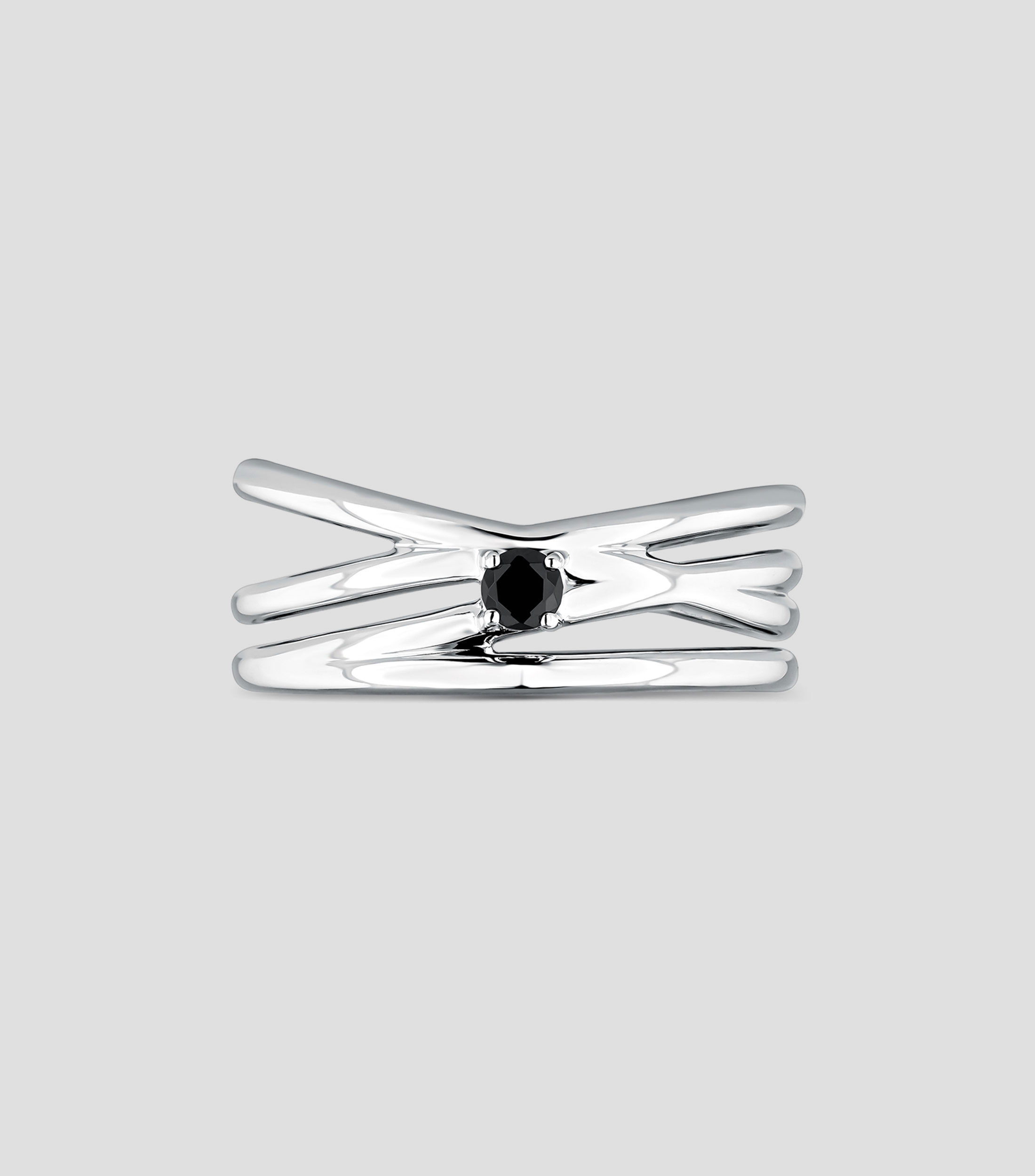 Anillo de Plata Ley .925 con Espinelas Mujer