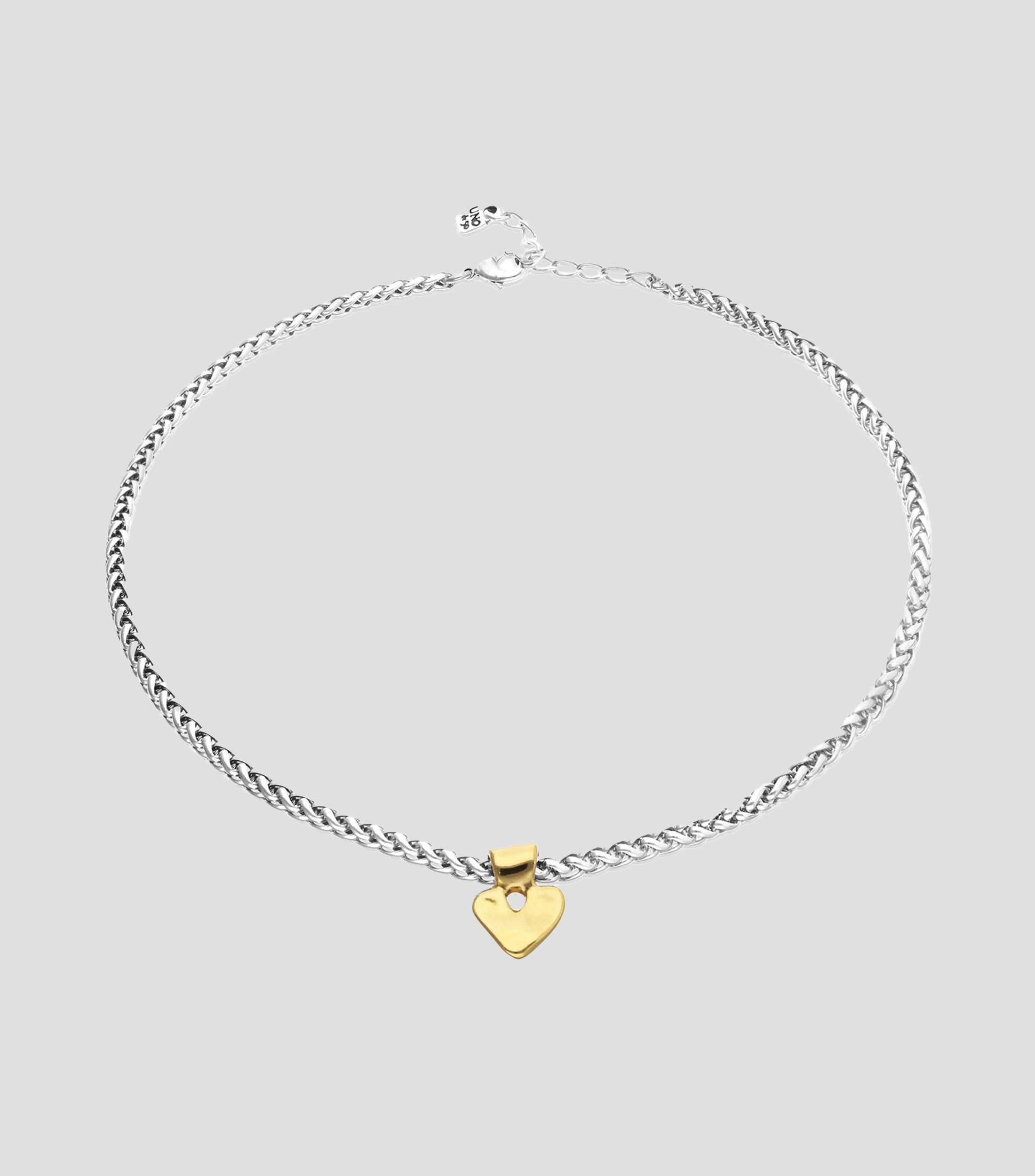 Collar corazón Mujer
