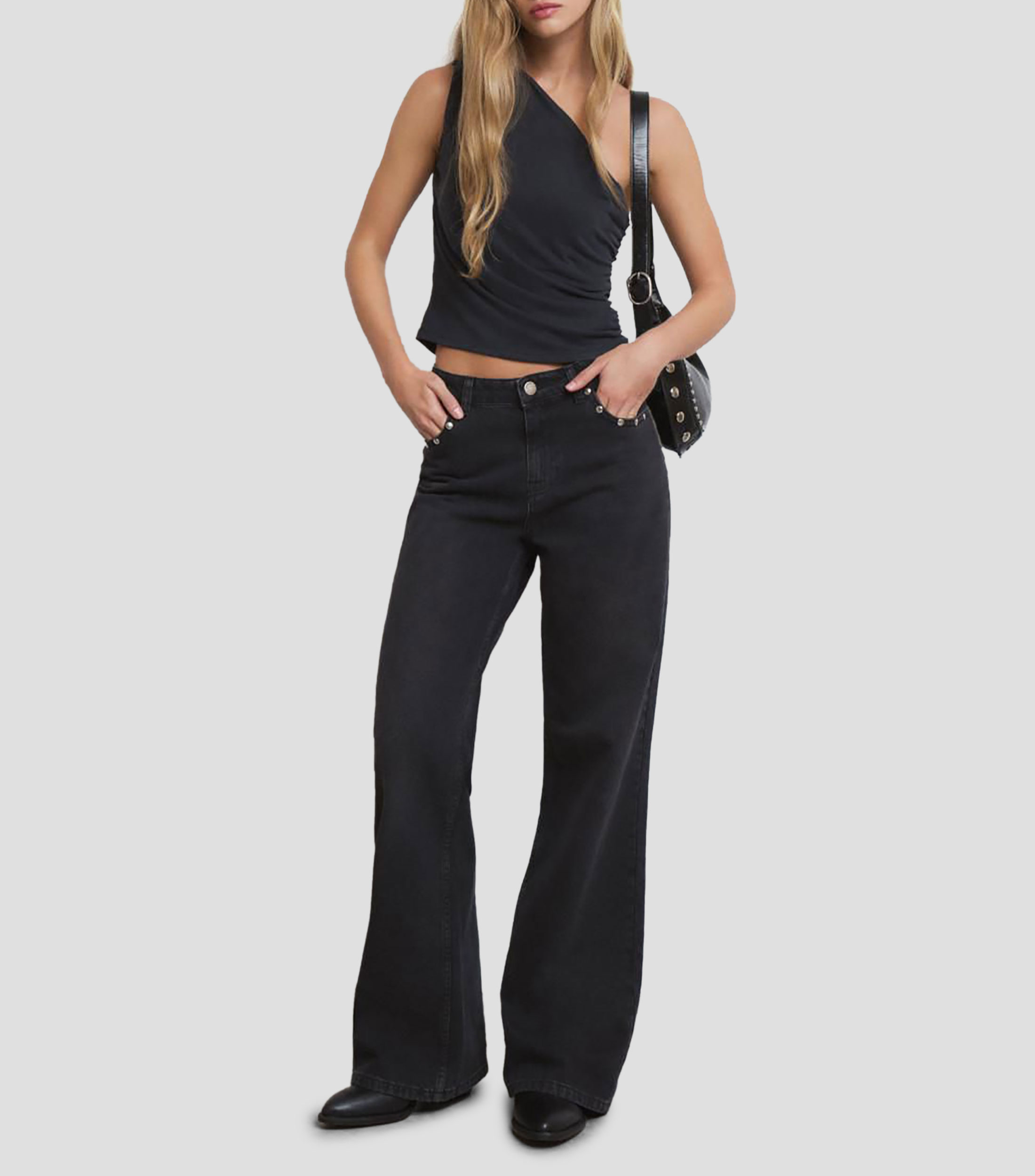 Top liso Mujer
