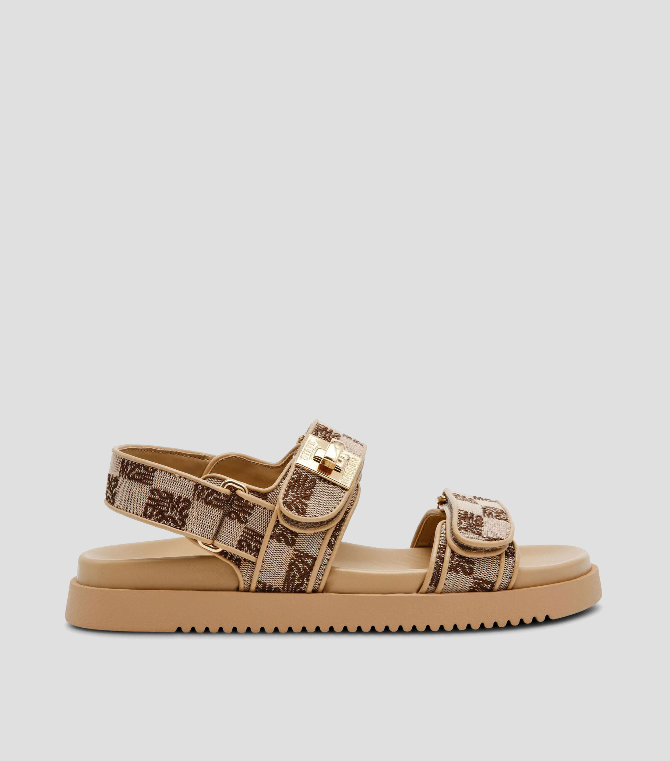 Sandalias con plataforma bajo ancho Mujer