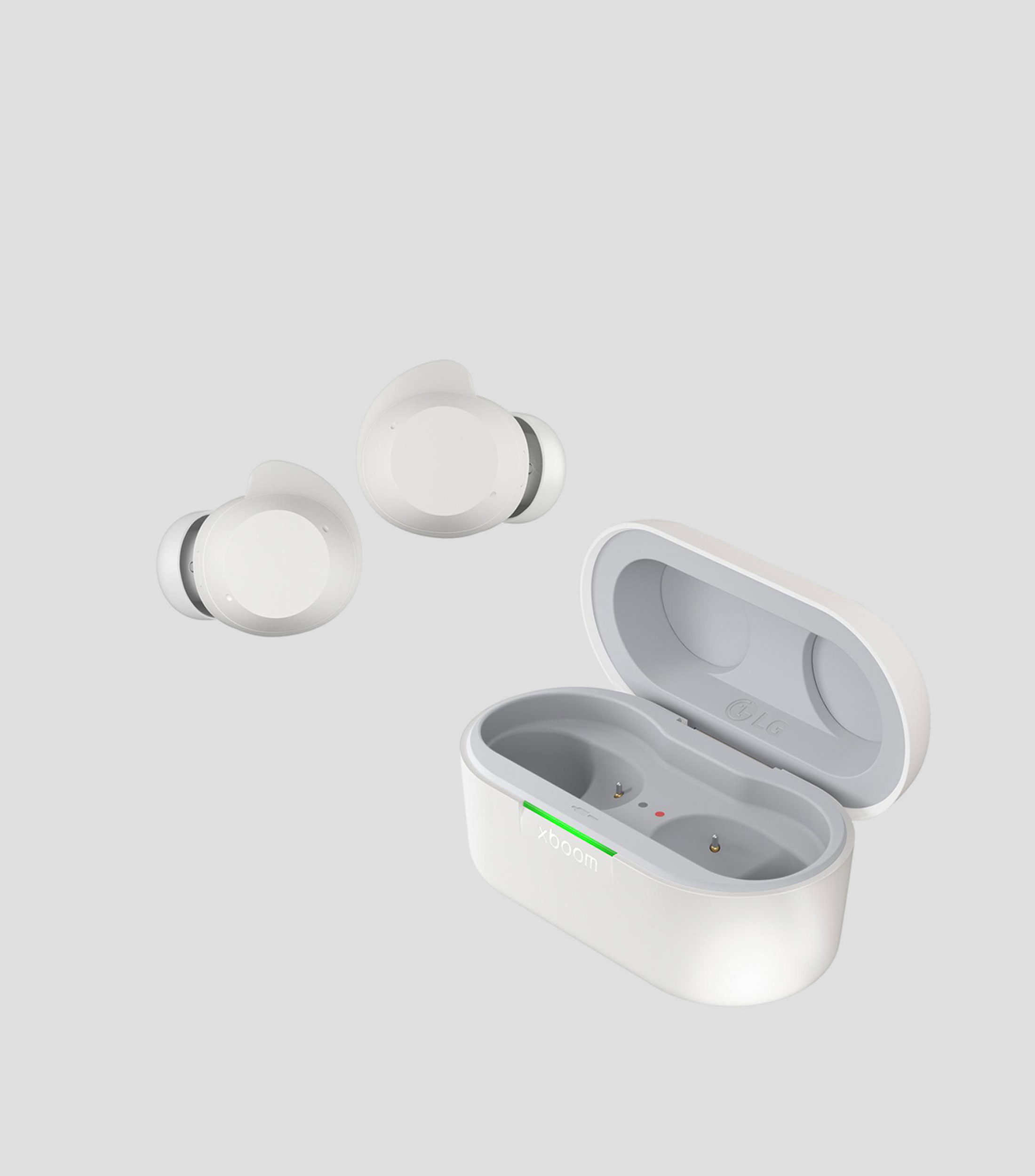 Audífonos Inalámbricos Bluetooth xboom Buds Plus By Will.i.am Blancos
