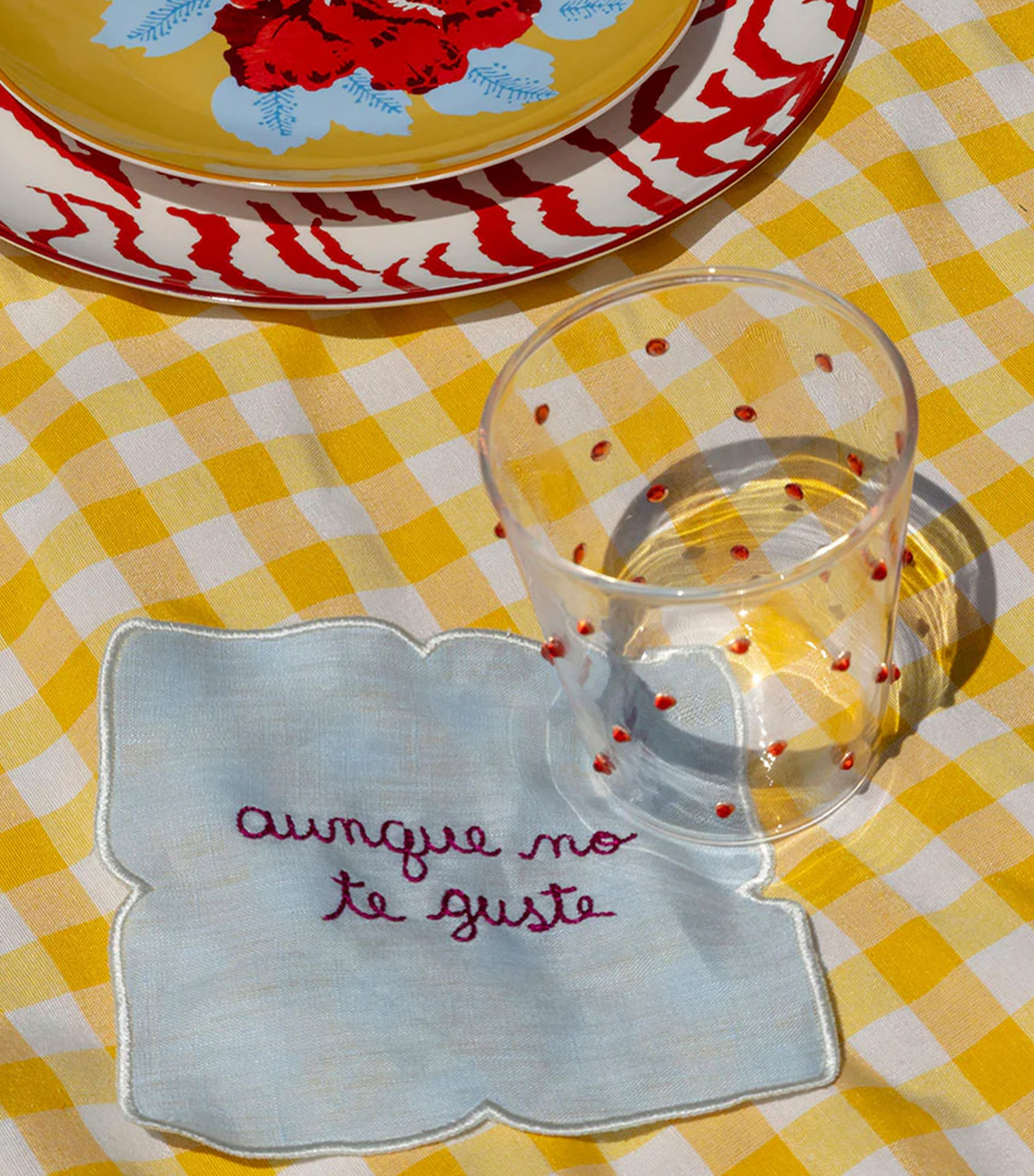 Set de 6 vasos Pippa rojos