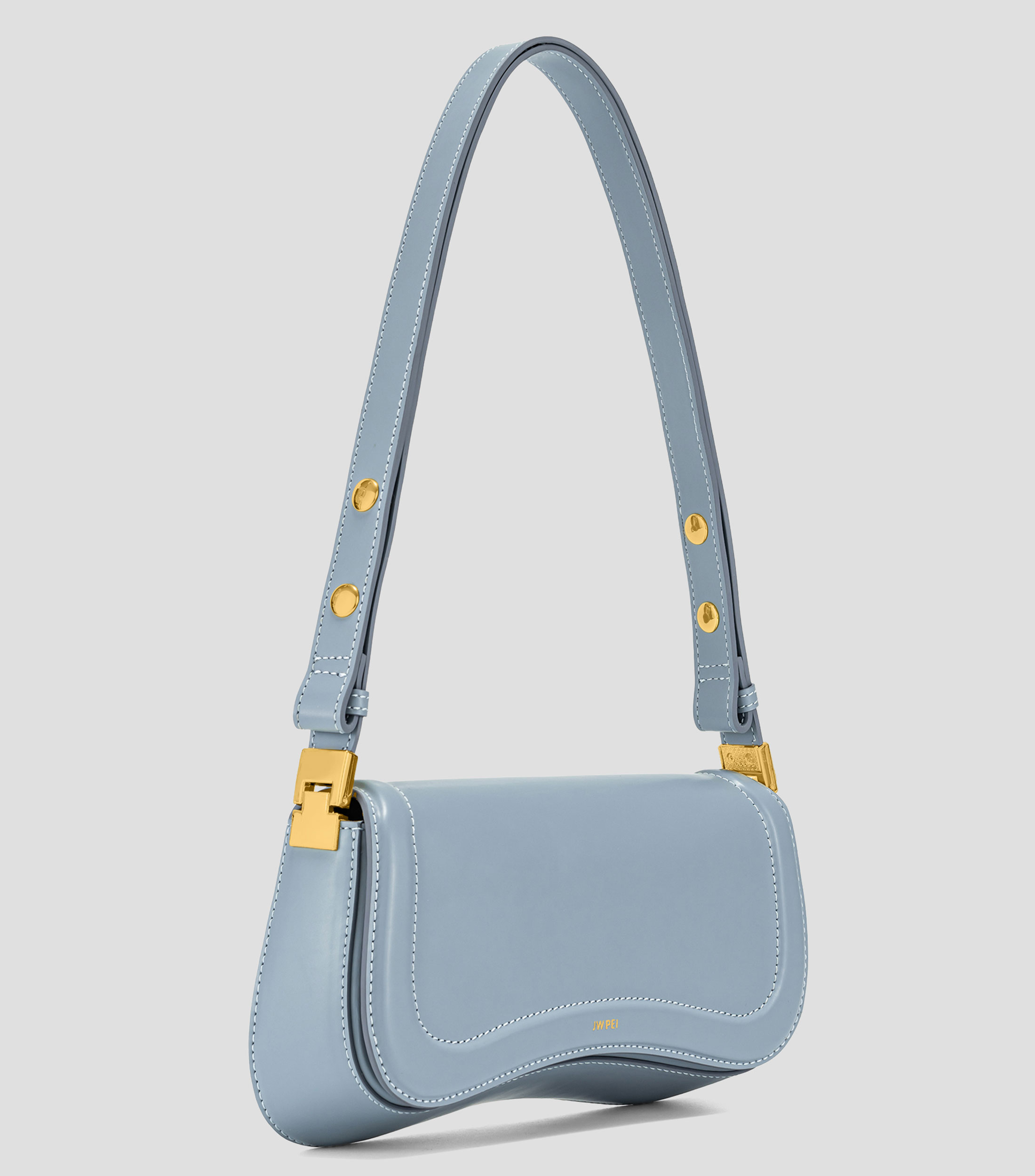 Bolsa shoulder azul Joy Bag lisa Mujer