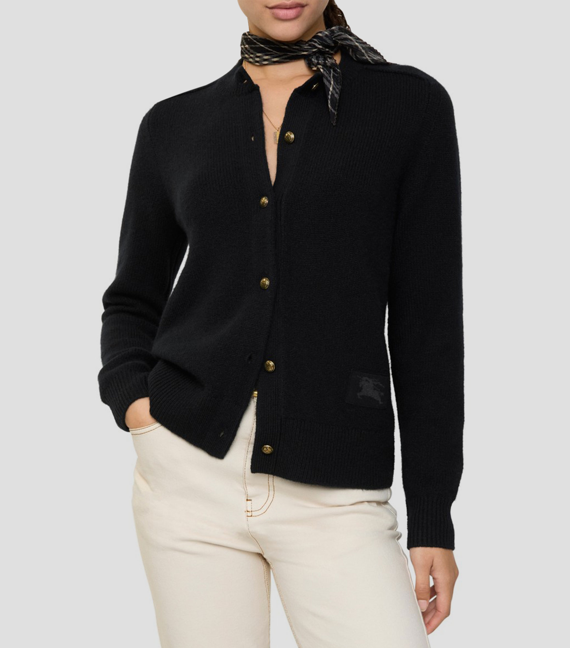 Suéter cuello redondo Mujer