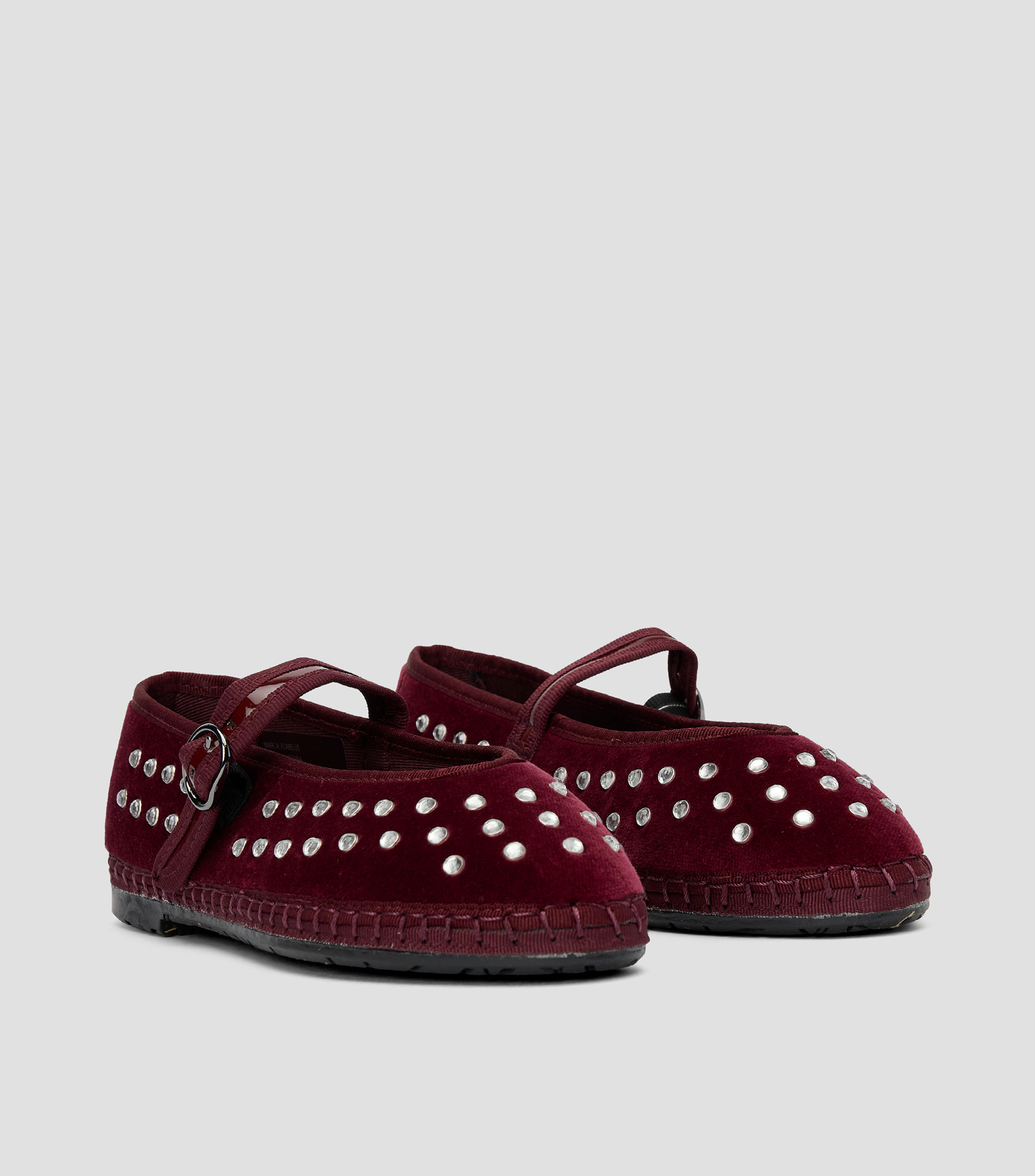 Flats con pedrería Mujer