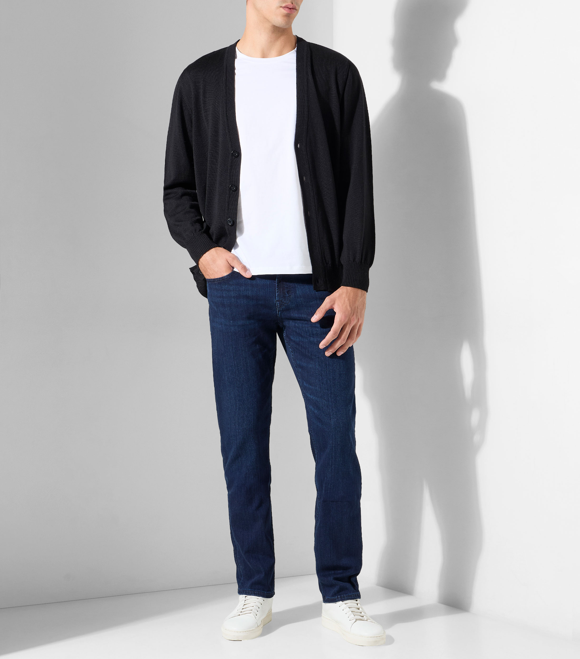Playera de cuello redondo con manga corta Hombre