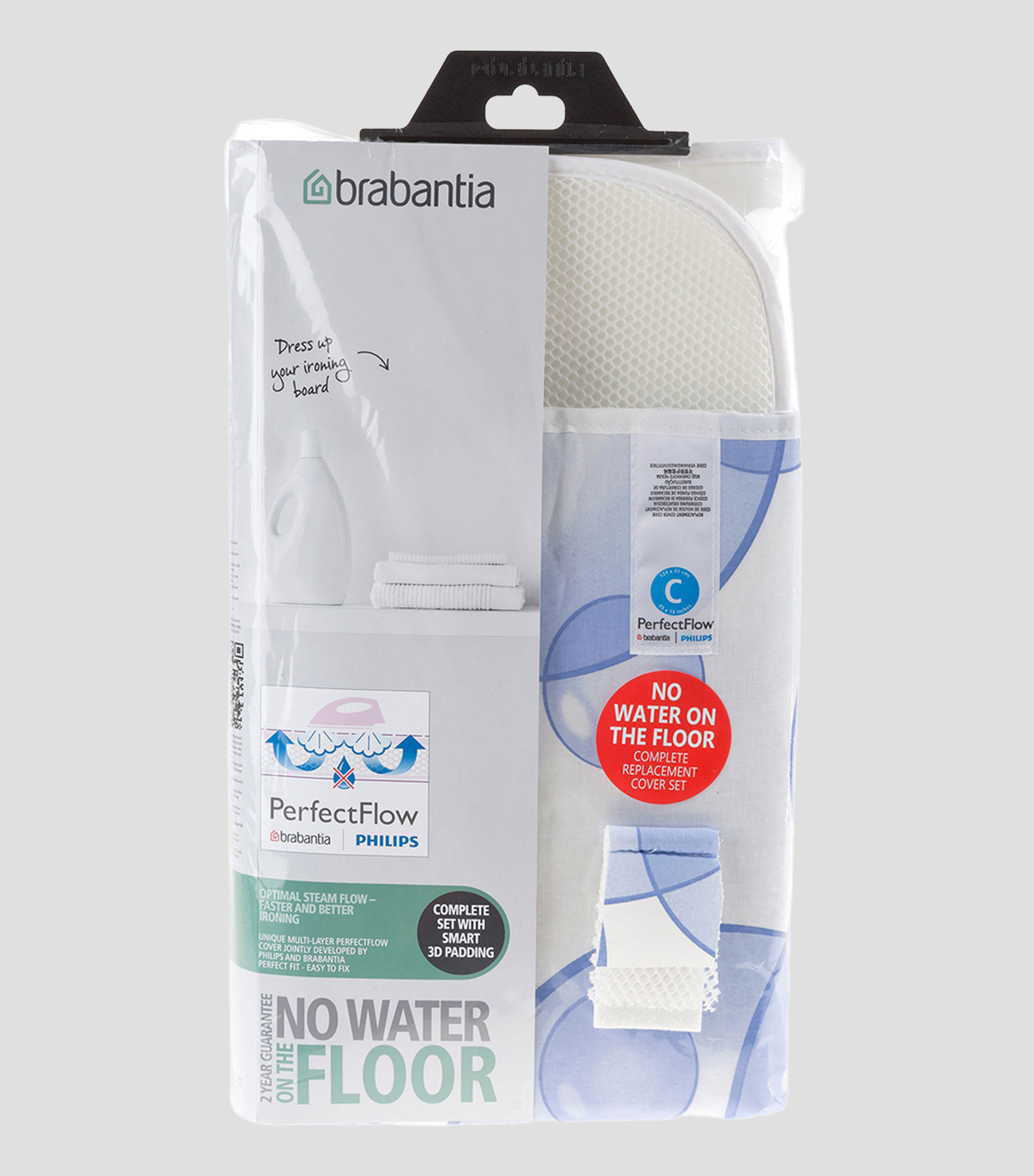 Funda para Burro de Planchar Blanco