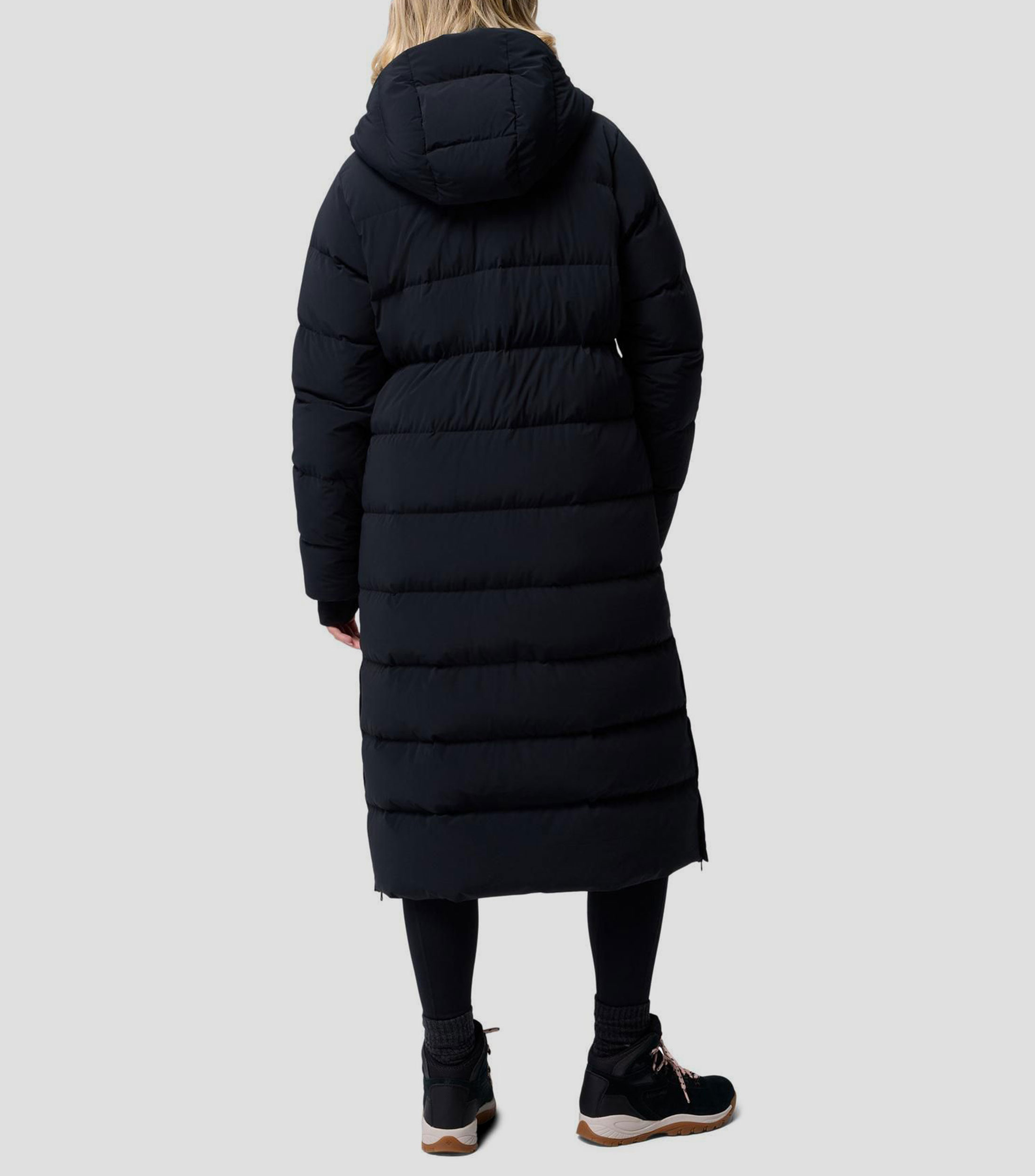 Chamarra Puffer larga Mujer