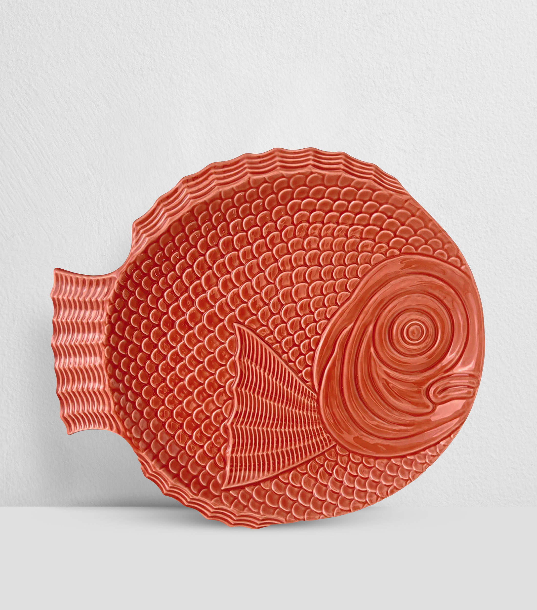 Set de 4 Platos trinche La Mar, Pez coral