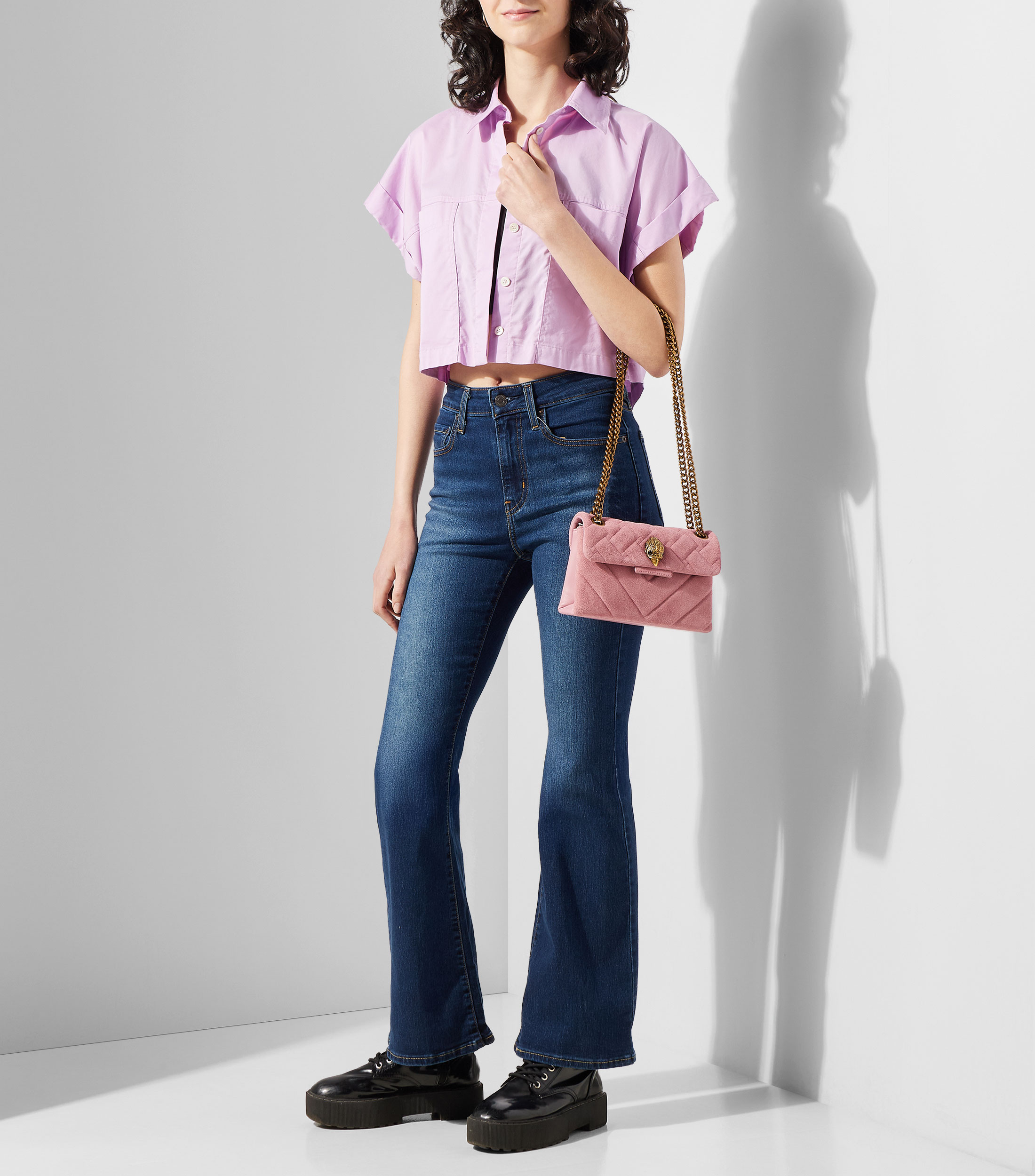 Bolsa Crossbody en piel Mujer