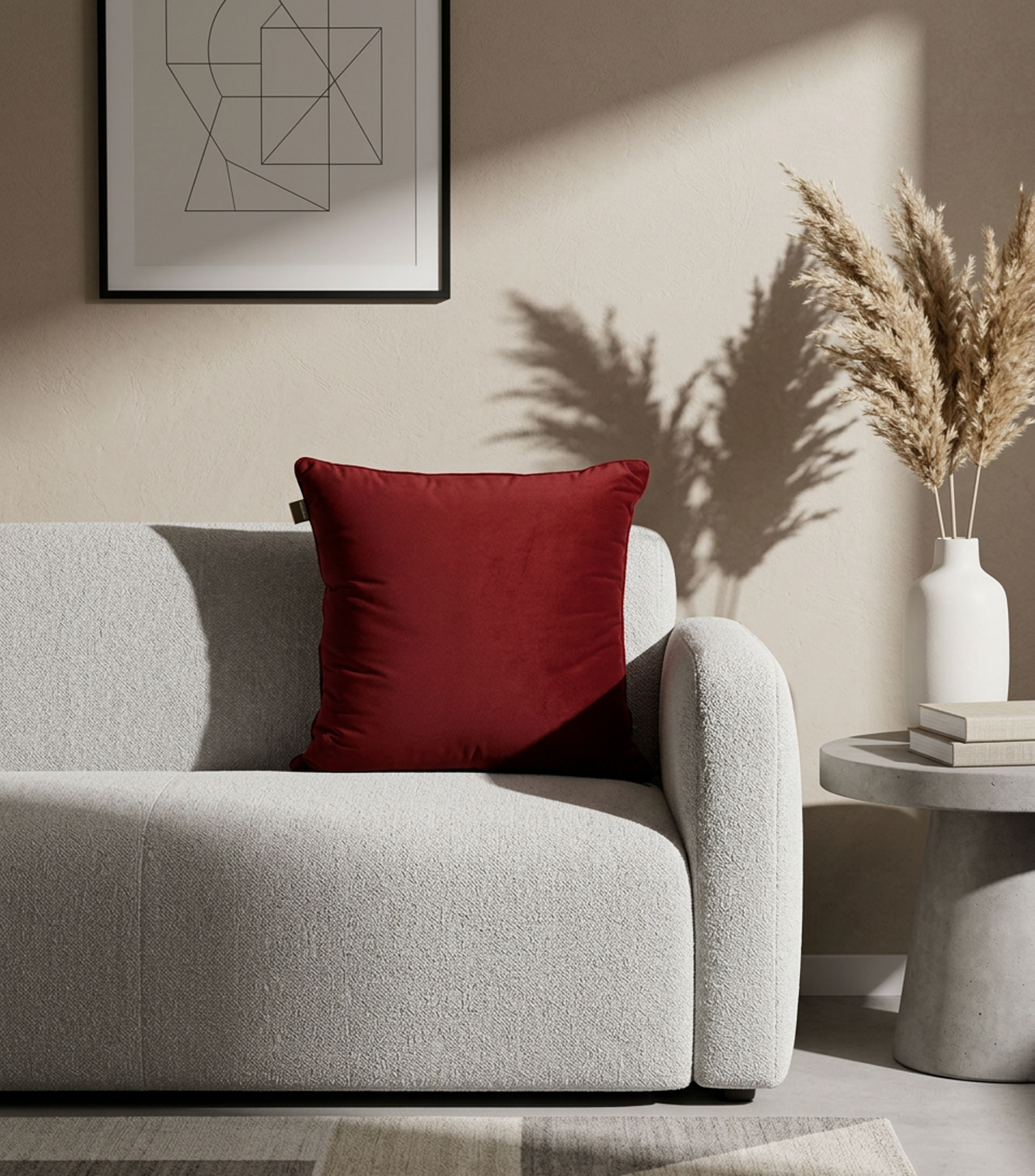 Cojín decorativo Velvet Pipping
