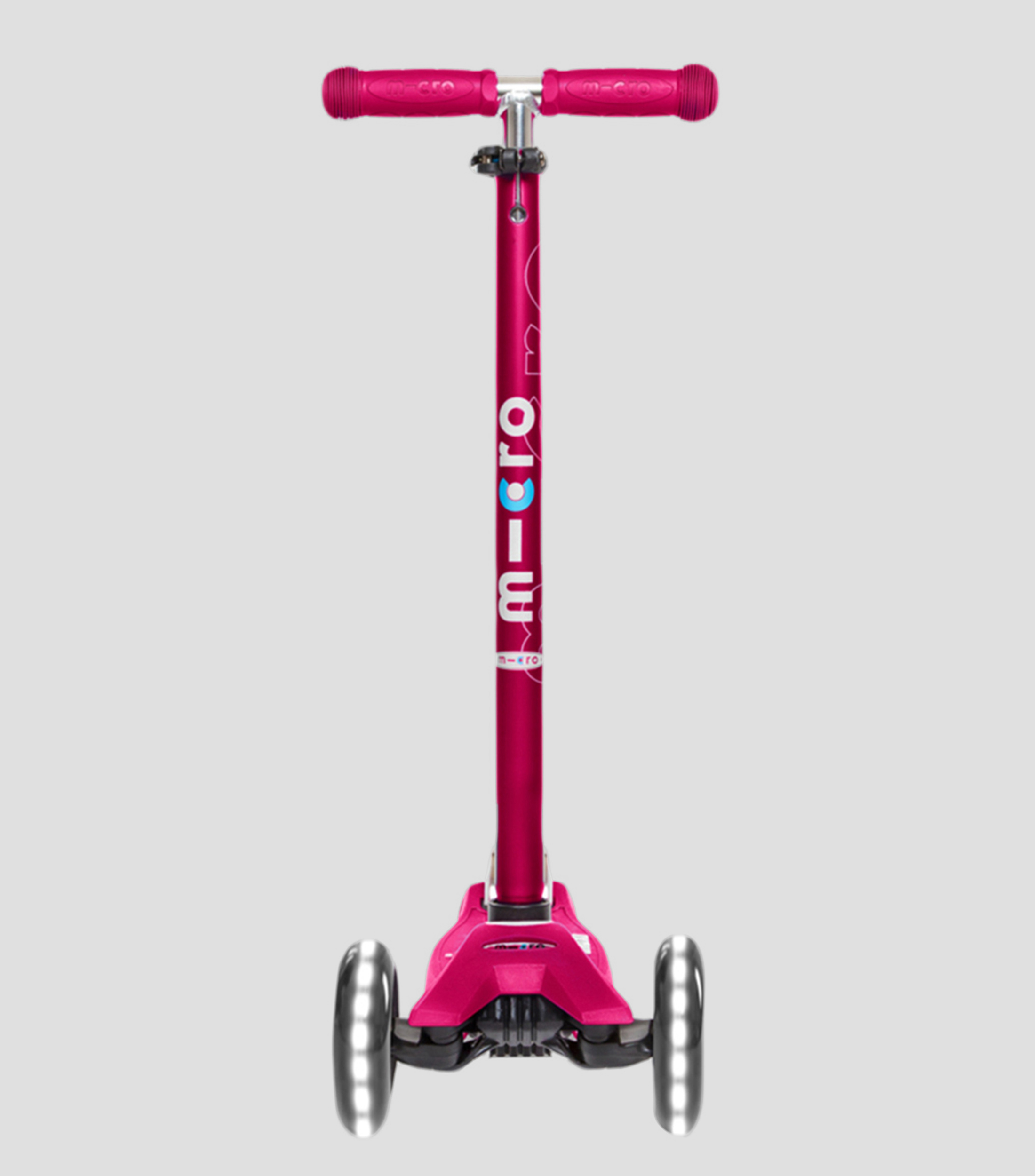 Scooter Maxi Micro Pink LED Niña